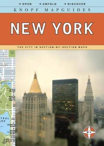 Knopf Mapguides: New York: The City in Section-by-Section Maps – GOOD