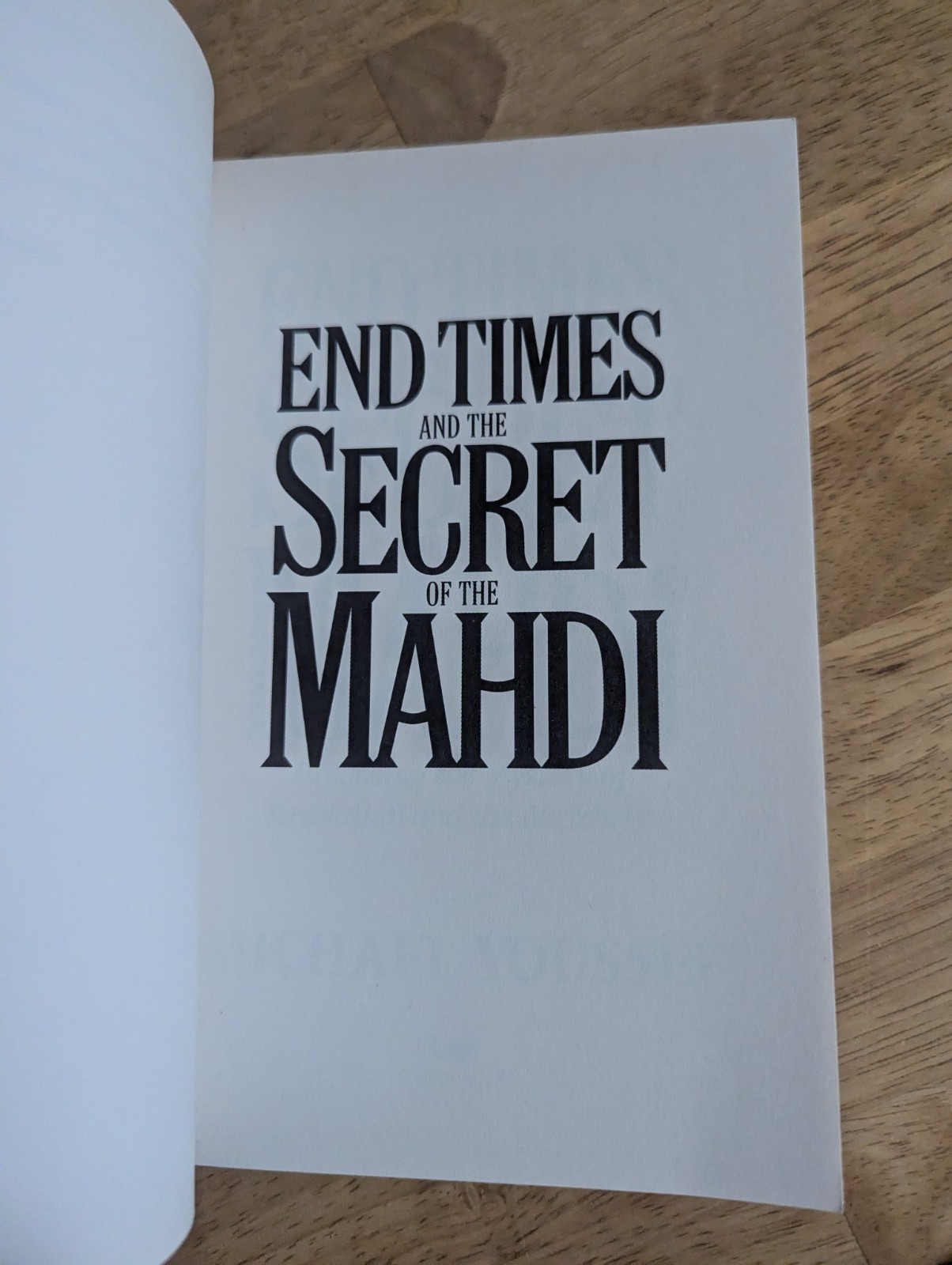 Michael Youssef Lot of 3 Books Never Give Up, Is The End Near, End Times Secret
