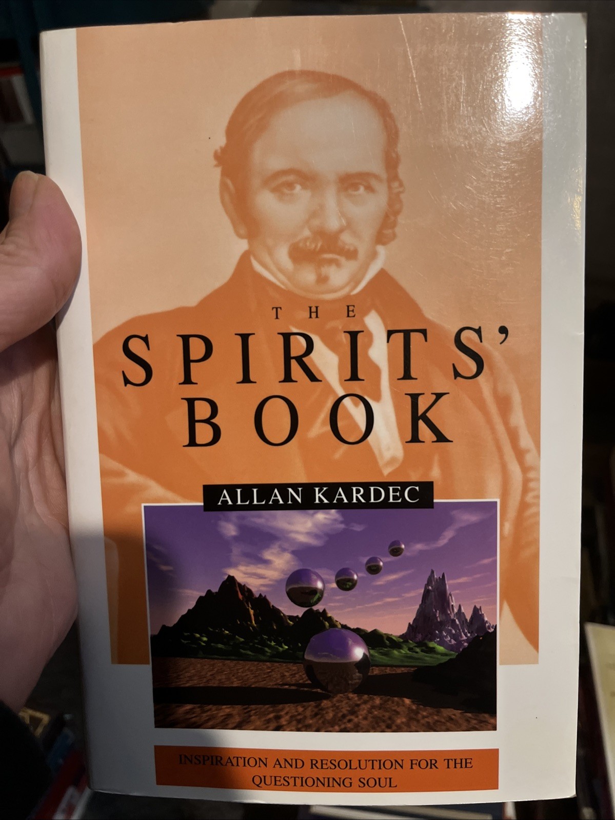 THE SPIRITS&rsquo; BOOK, MODERN ENGLISH EDITION By Allan Kardec & A. Bomfim EXCELLENT