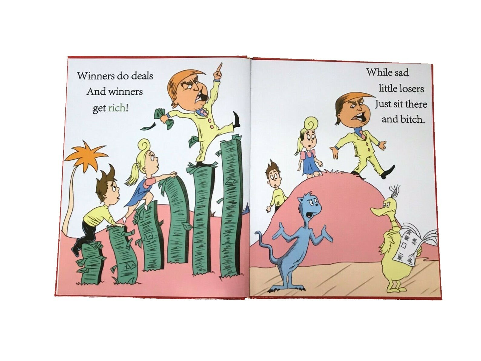 Hardcover Winners Aren&rsquo;t Losers Donald Trump Children&rsquo;s Book