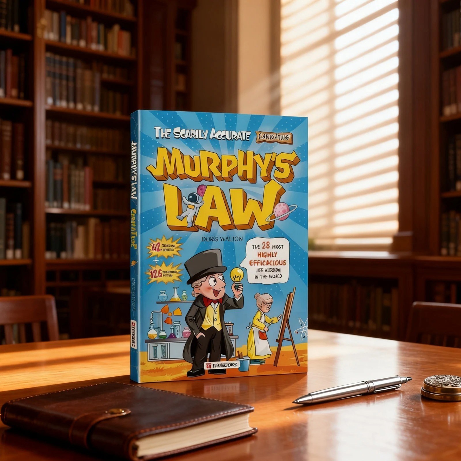 Murphy&rsquo;s Law Learning Book for Kids 8-12 Paperback Illustrated 128 Pages