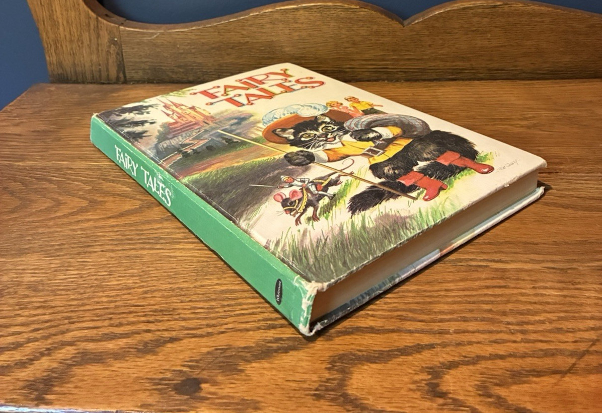 Fairy Tales by Whitman Publishing 1950 LARGE Size Children&rsquo;s Book