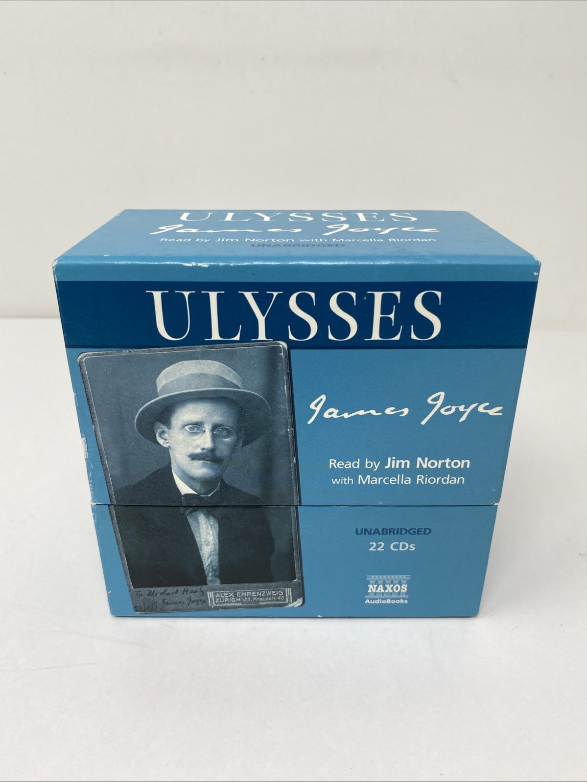 Ulysses by James Joyce – Naxos AudioBooks 22‑Disc Unabridged Audio CD Set (2004)