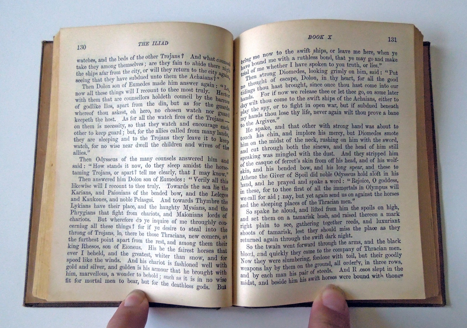 Homer&rsquo;s Iliad (Macmillan Pocket Classics) – 1916 hc, The Macmillan Company