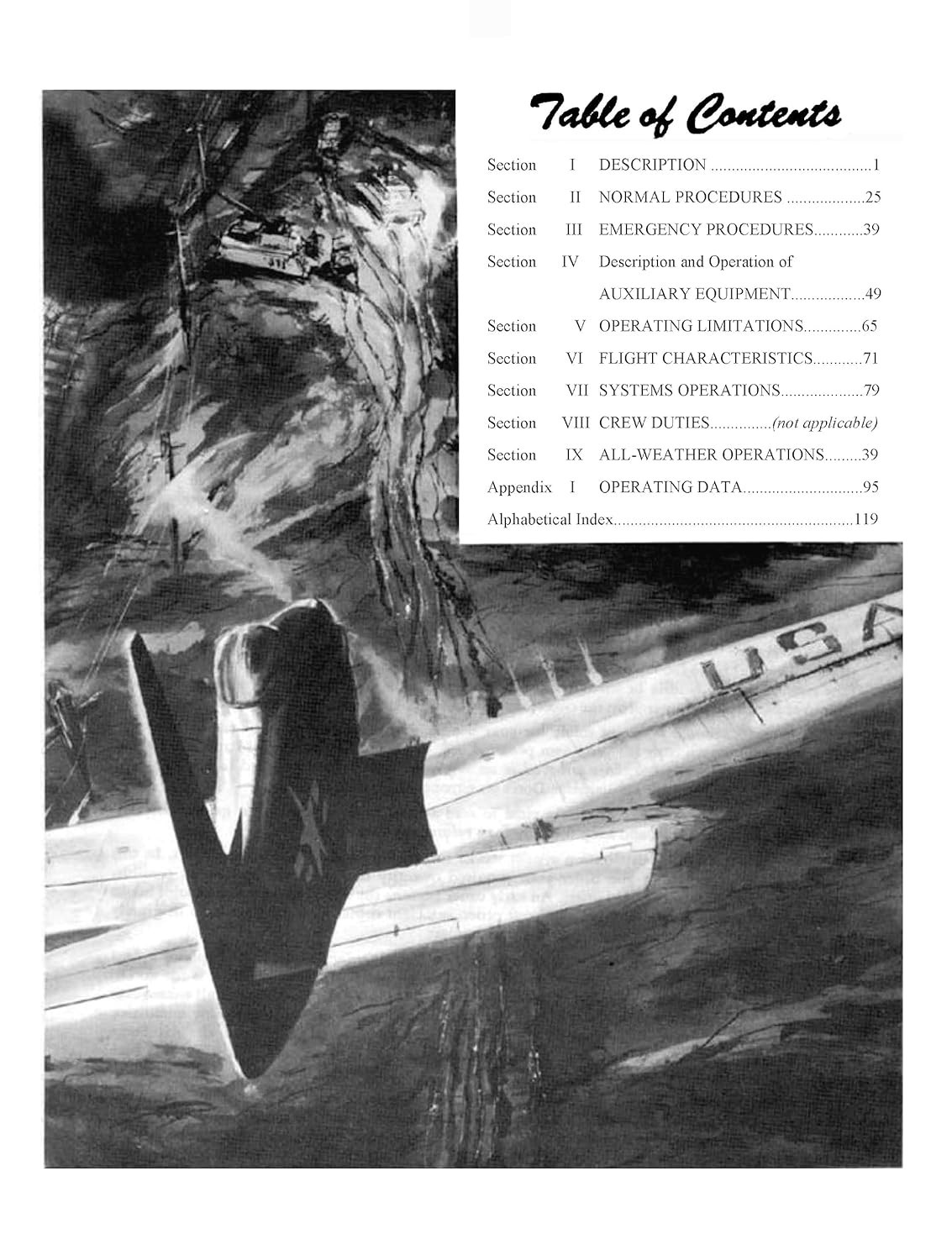 T.O. No. 1F-51D-1 Pilot&rsquo;s Manual P-51D Mustang Flight Handbook loose leaf