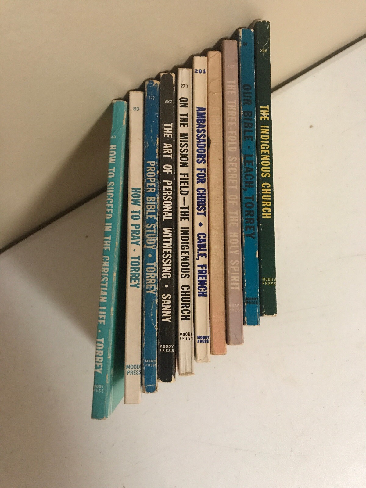 10 Paperbacks By Various Authors