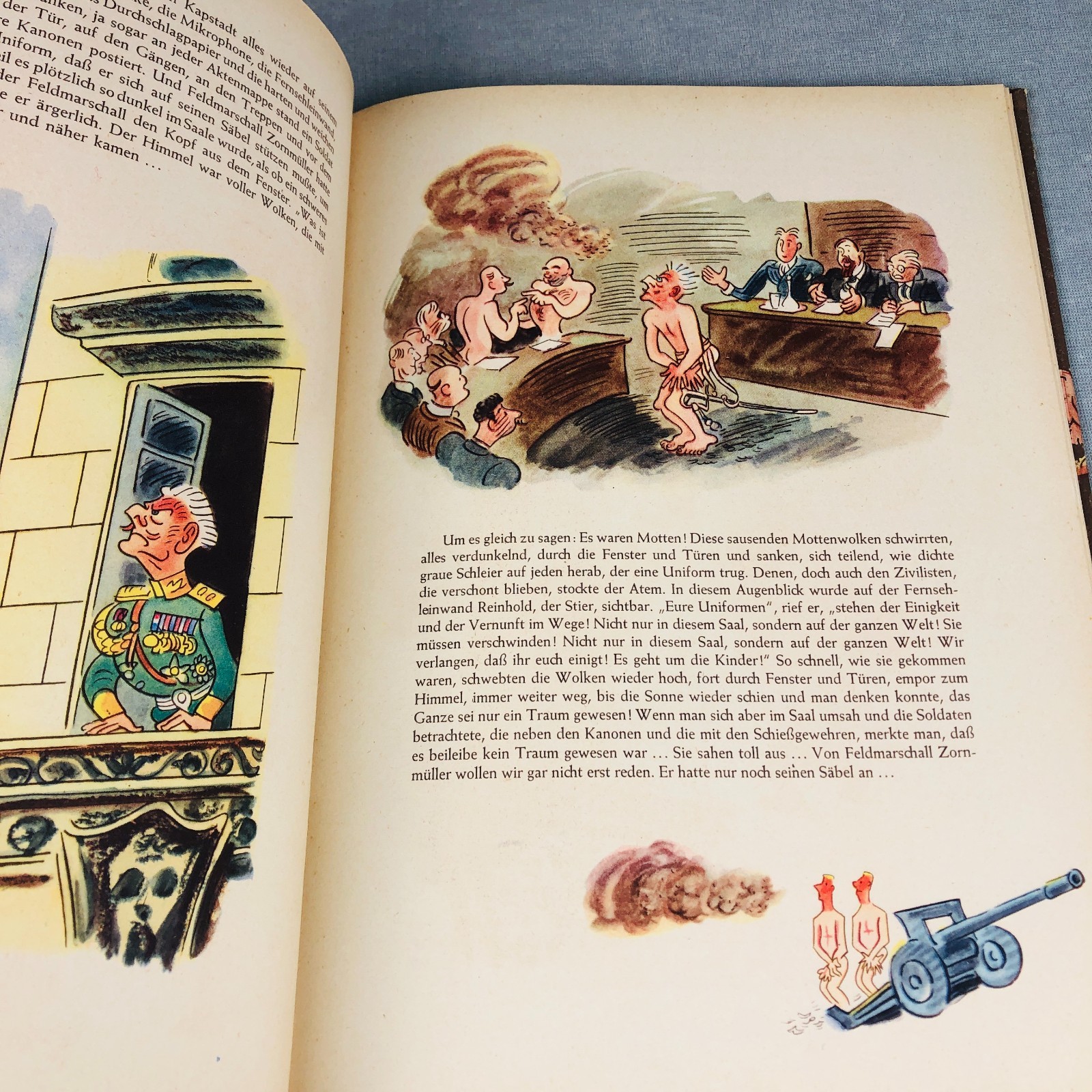 1949 German Childrens Book Die Konferenz Der Tiere Erich Kästner & Walter Trier