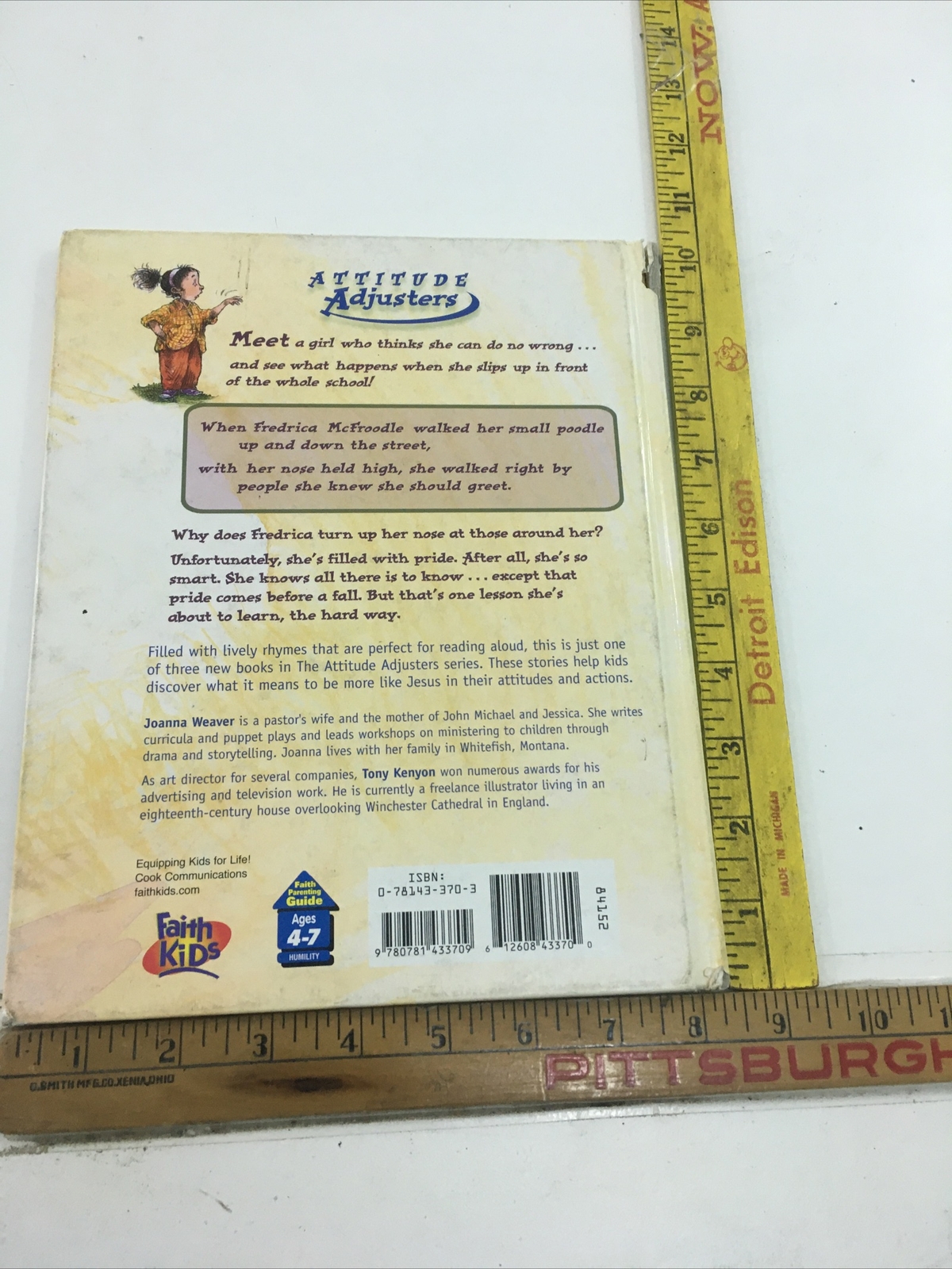 Fredrica McFroodle – Joanna Weaver (2004, Hardcover) Attitude Adjusters Series