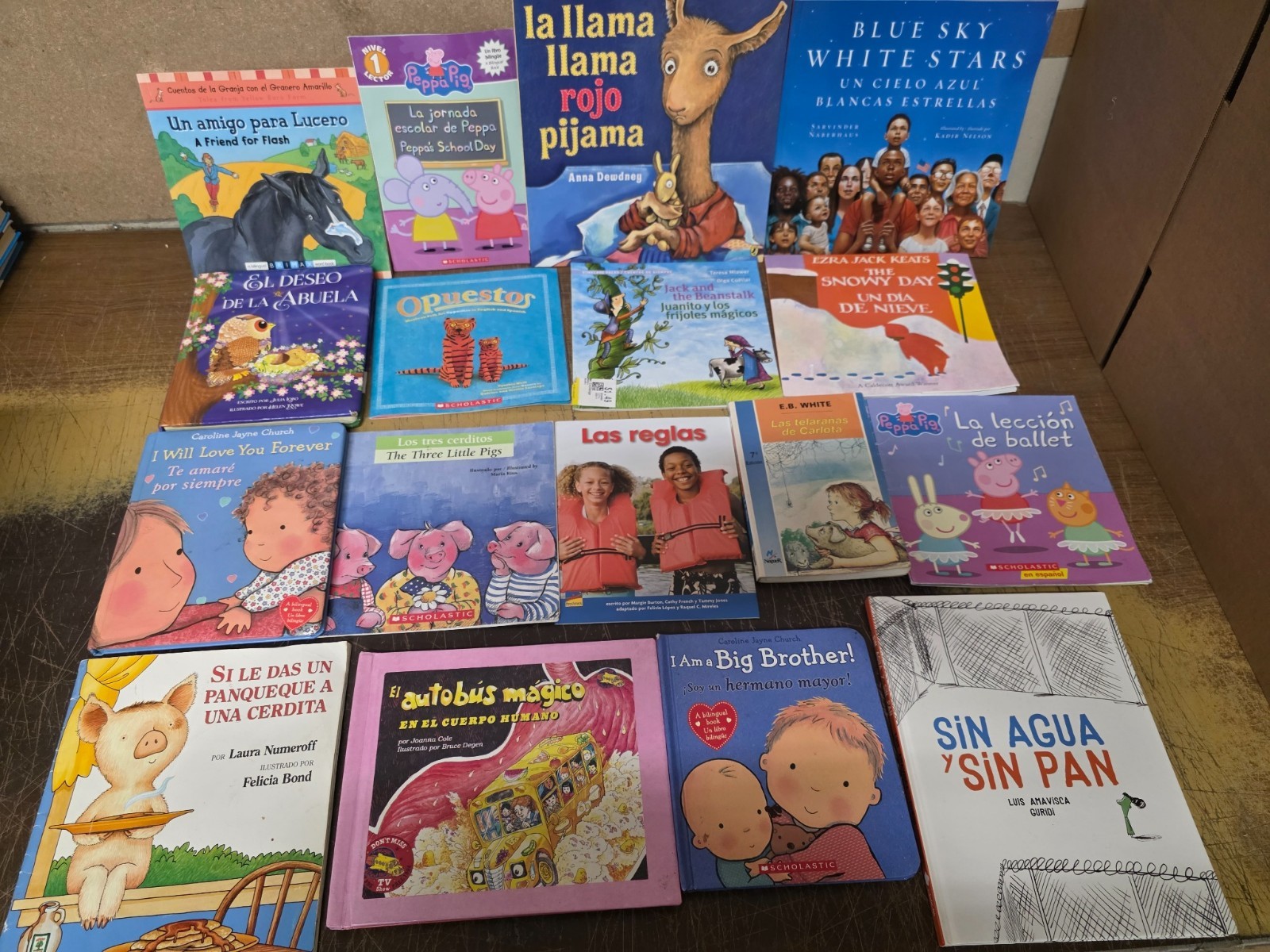 70 Spanish English Bilingual Children&rsquo;s Books Lot Pre-K Elementary Learn Languag