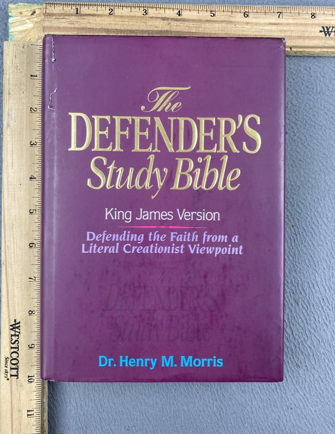 The Defender&rsquo;s Study Bible King James Version – Hardcover Morris, Henry M.