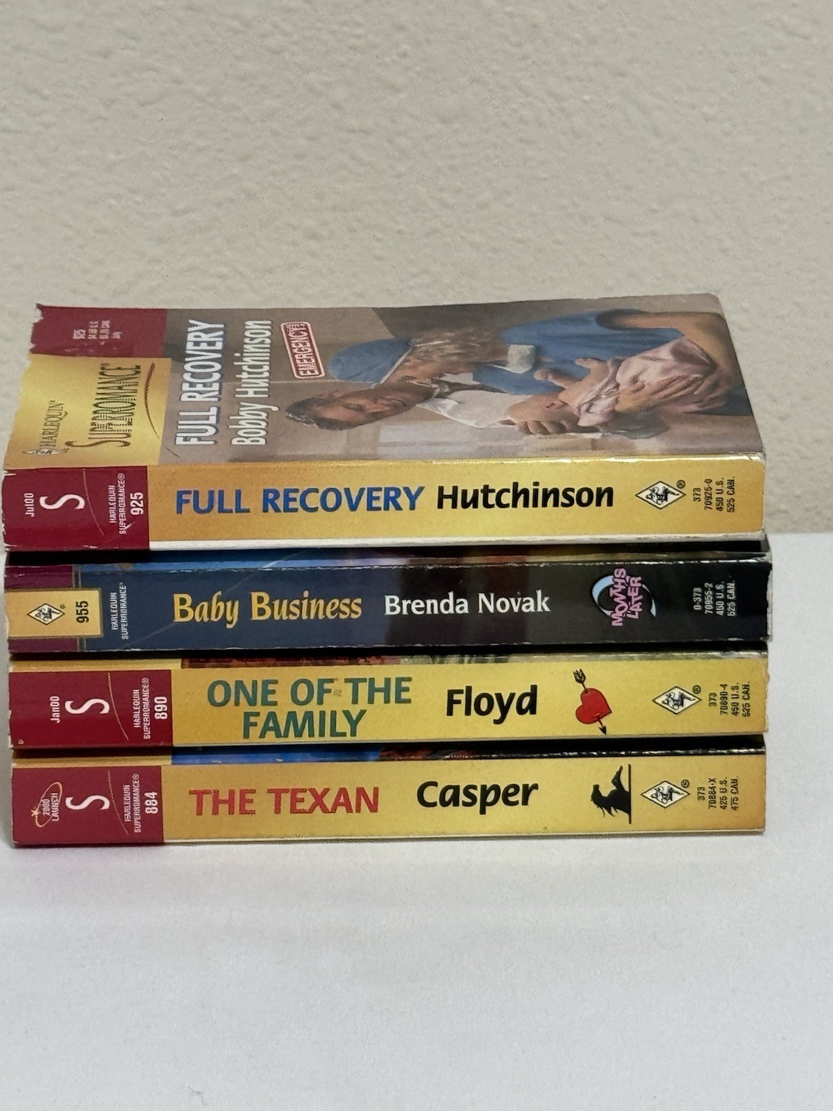 Harlequin Super Romance Series Lot 4 Paperback Books