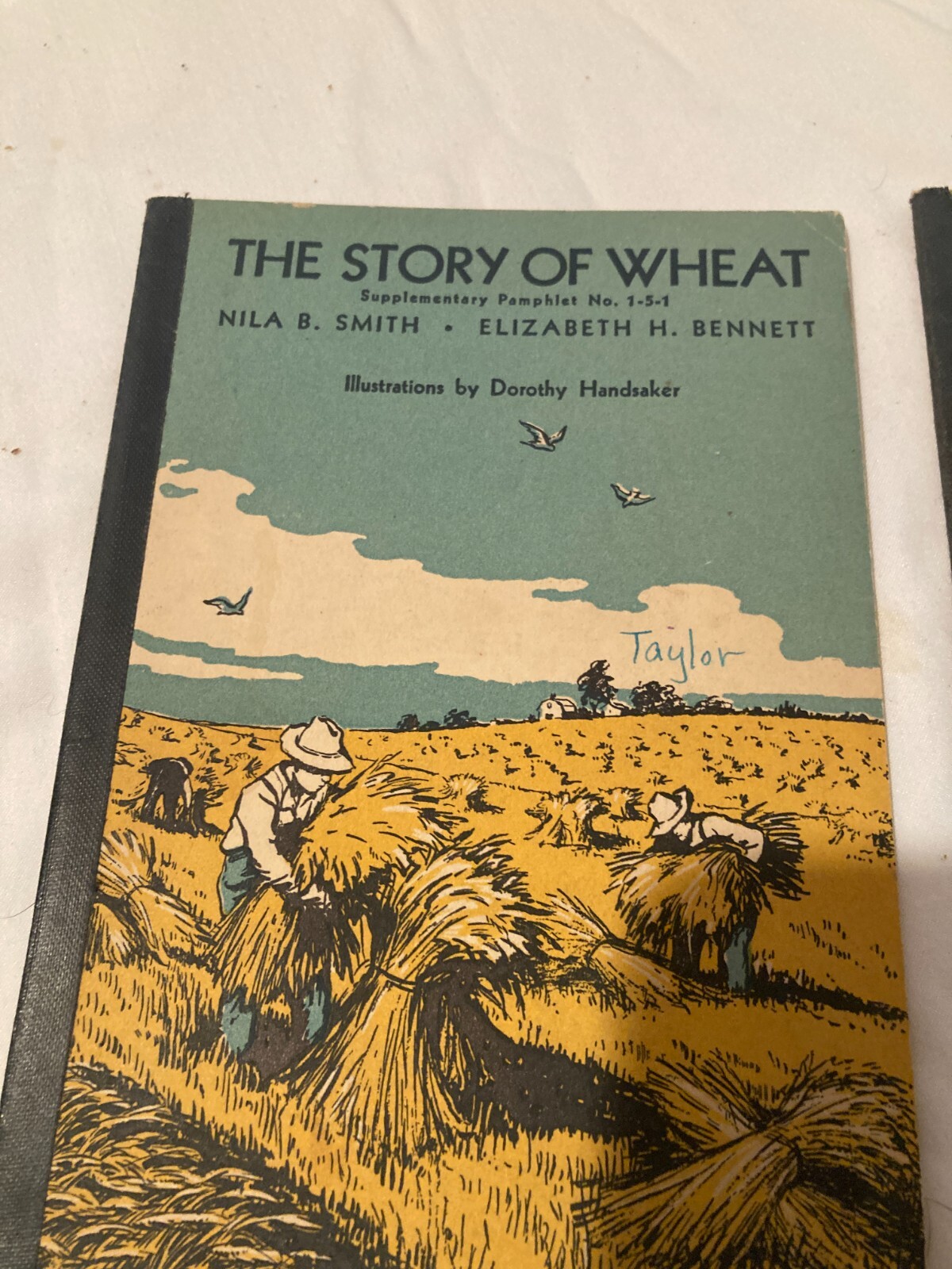 Vintage 1930&rsquo;s Silver Burdett Co. Supplementary Reading Pamphlet Books