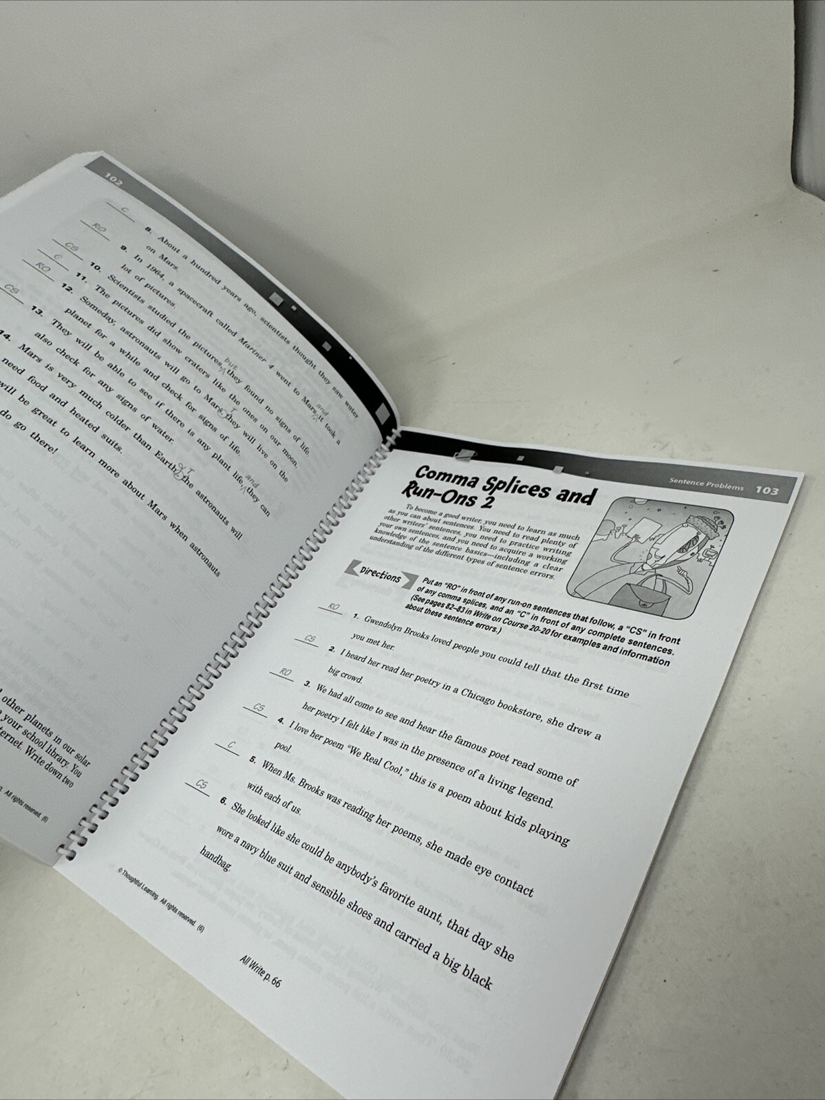 Write on Course 2020 : SkillsBook Teacher&rsquo;s Edition Grade 6 (2017, UNMARKED!)