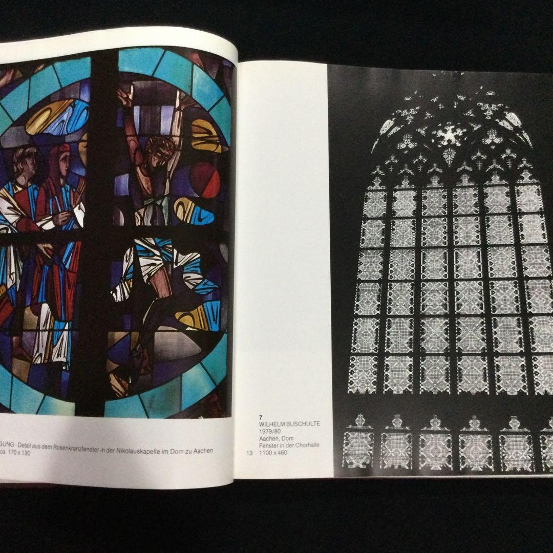 Stained Glass Collection Photo Book 224 Pages German English Text 10.6×9.1in