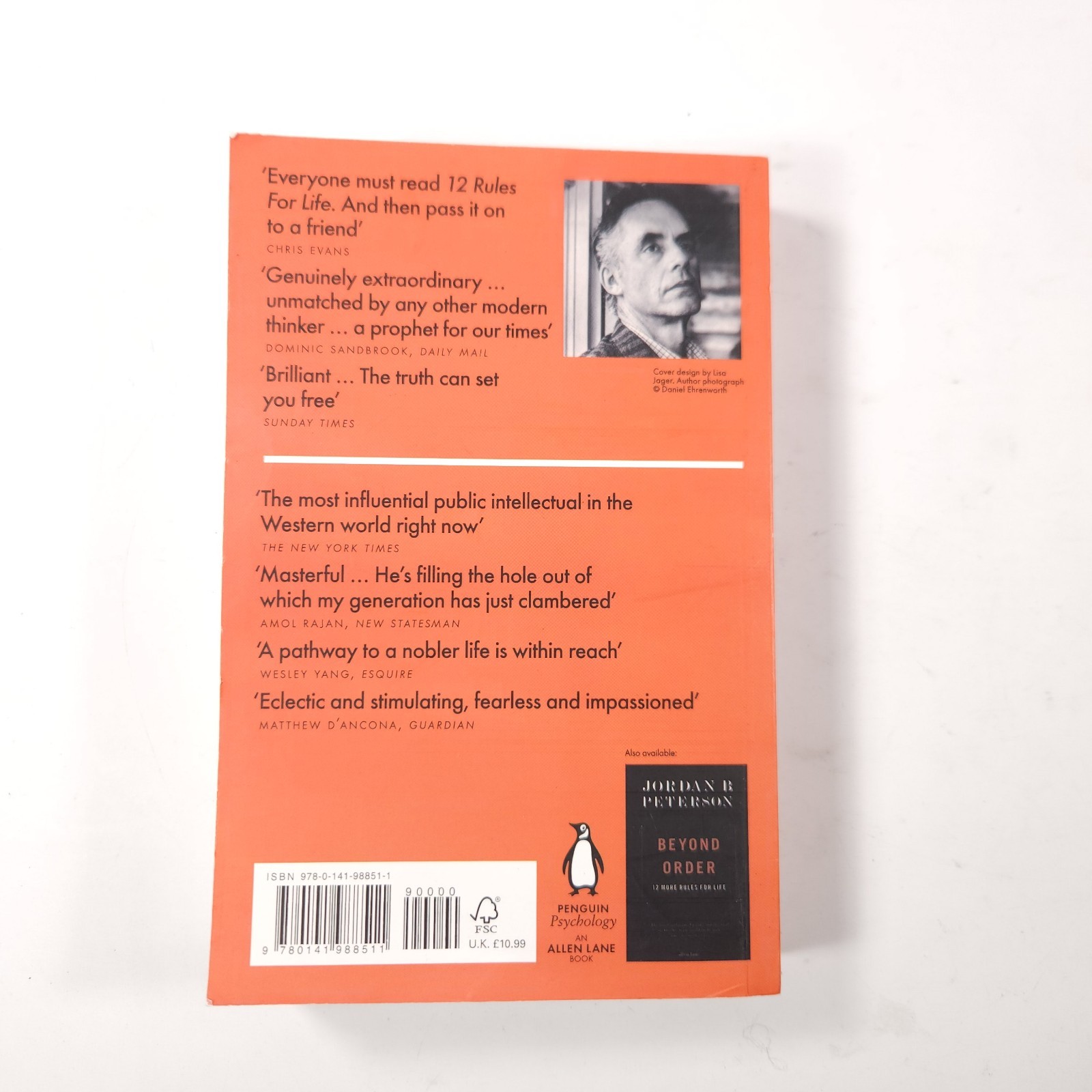 12 Rules for Life + Beyond Order Paperback Penguin by Jordan B. Peterson – NEW