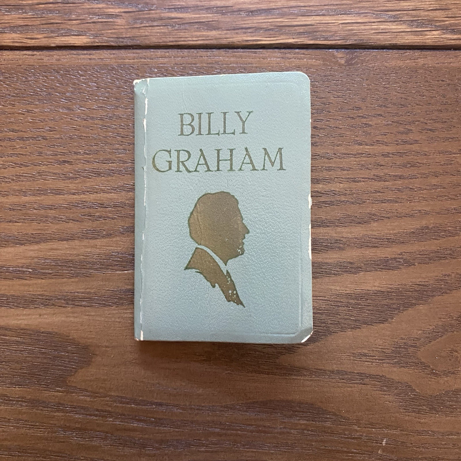 Billy Graham Miniature Book 1968 Charles Keysor 3 x 2 Softcover Christian