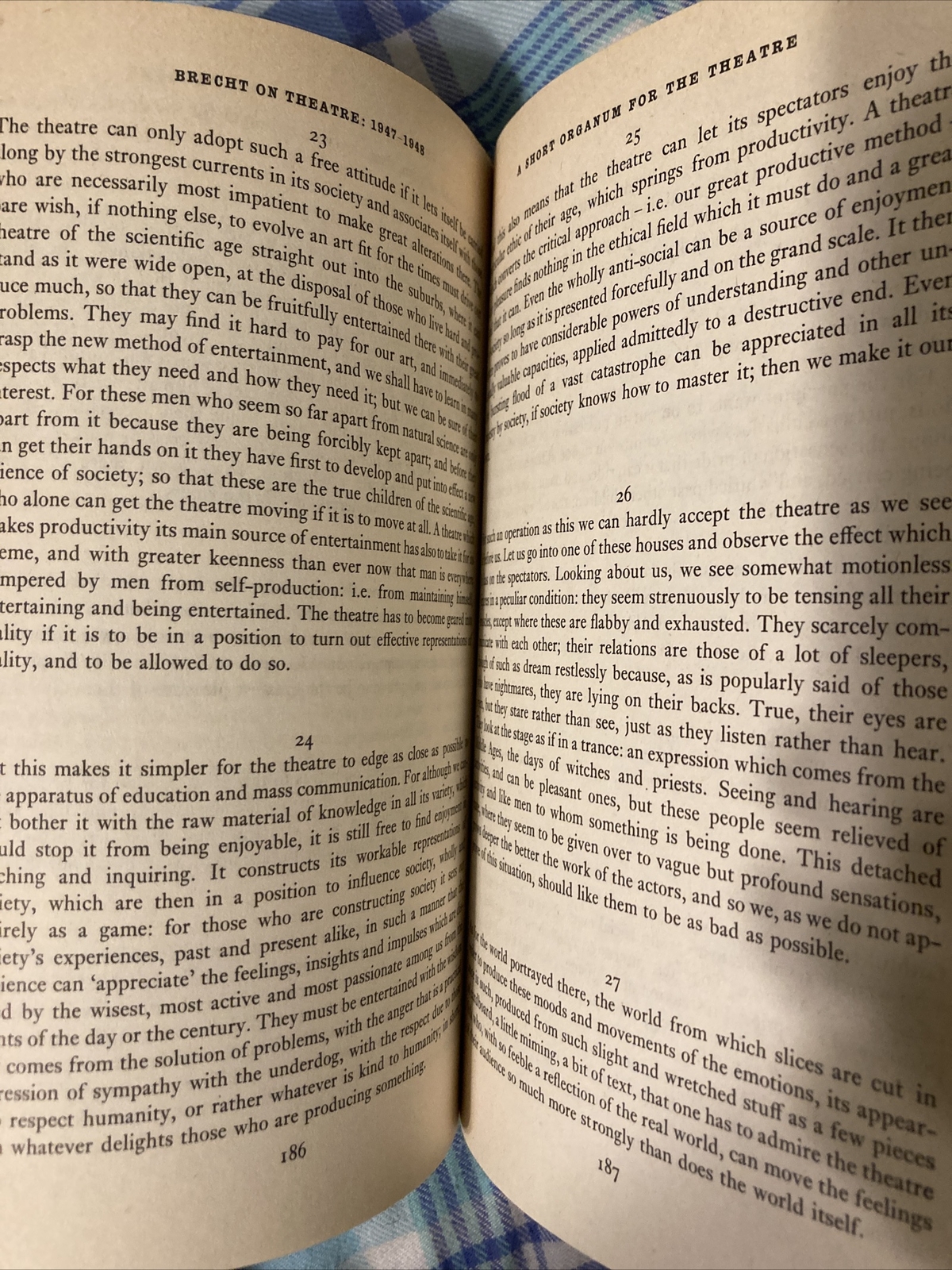 RARE: “Brecht on Theatre” Tran By John Willett, 1964 Hill & Wang 1st Ed PB LNV