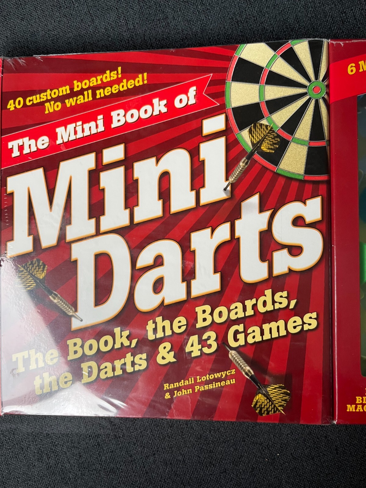 NEW Mini Book of Mini Darts, The by Randall Lotowycz Book