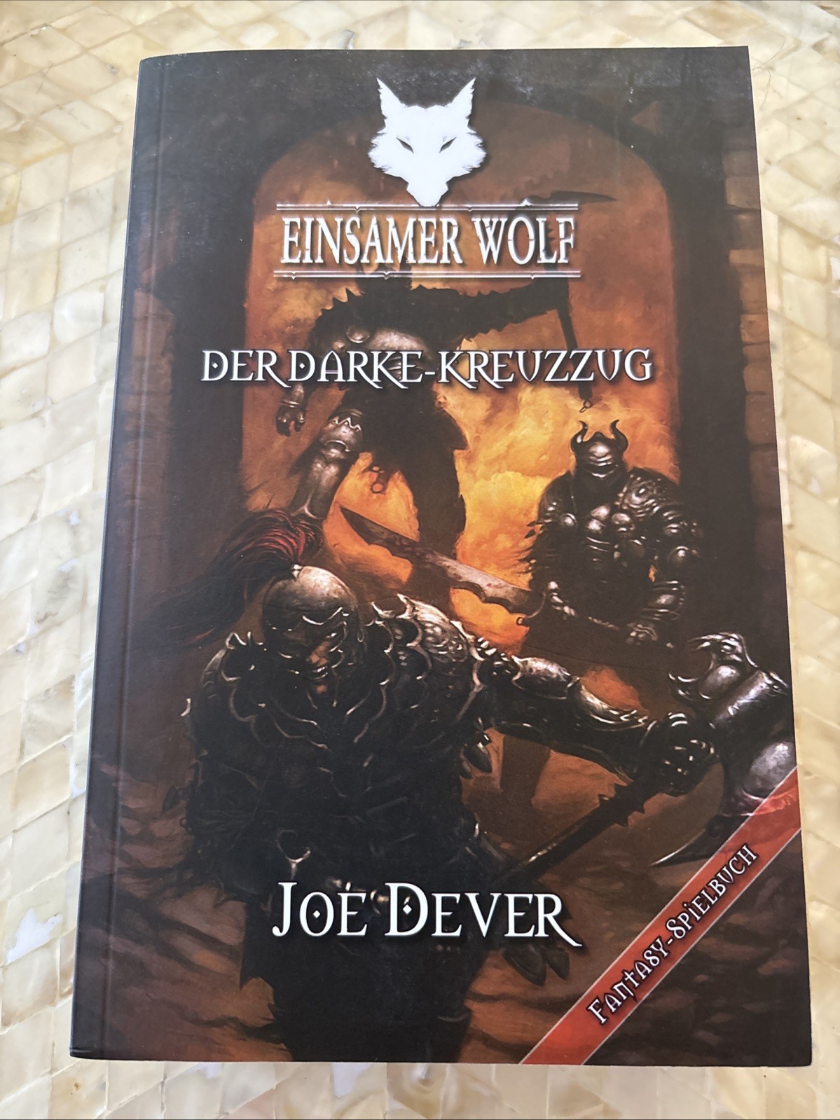 EINSAMER WOLF – Band 15: DER DARKE KREUZZUG – Fantasy – German Language