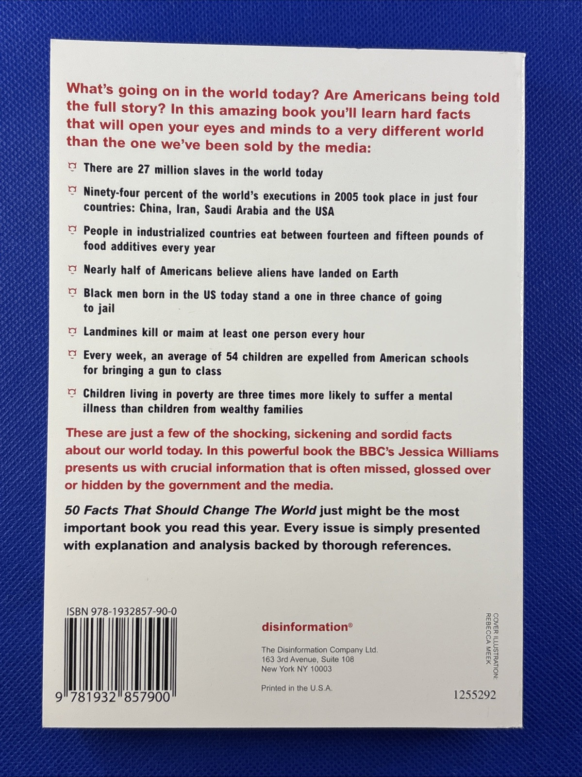 50 Facts That Should Change the World 2. 0 by Jessica Williams 2007