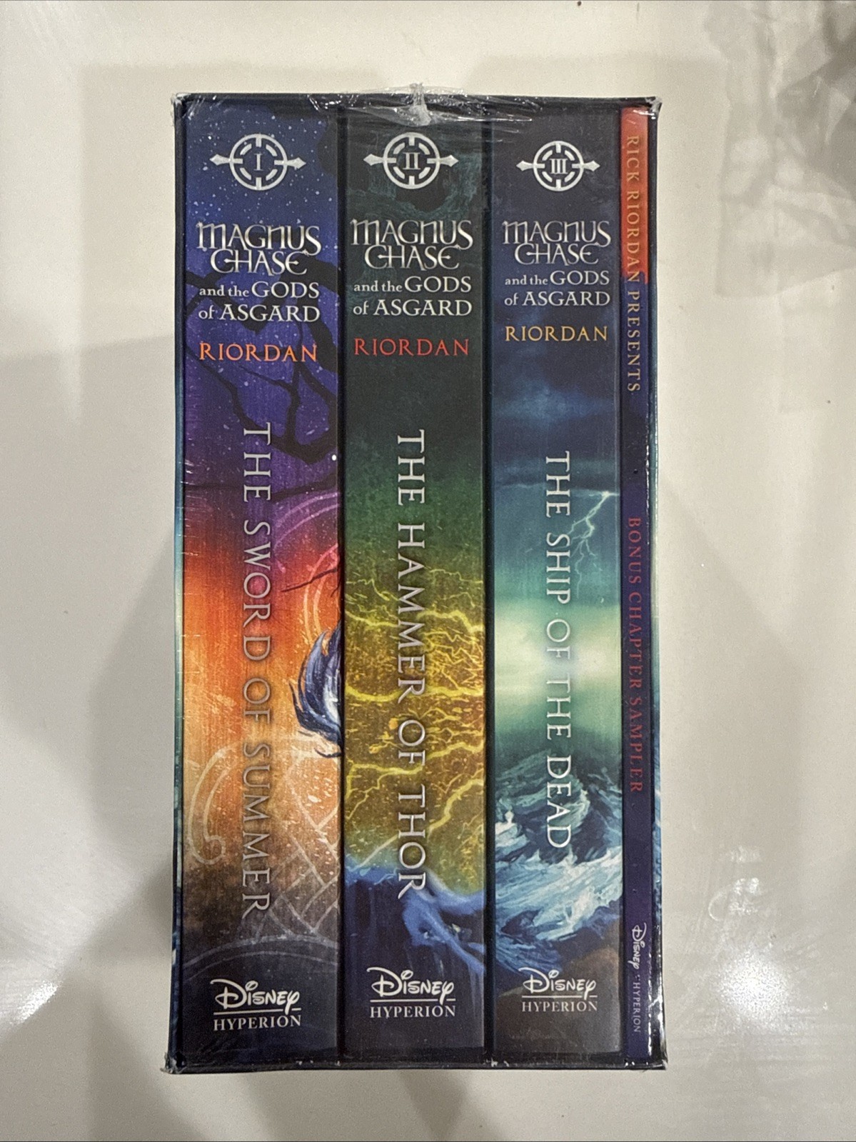 Magnus Chase and the Gods of Asgard Trilogy Box Set by Rick Riordan [Paperback]