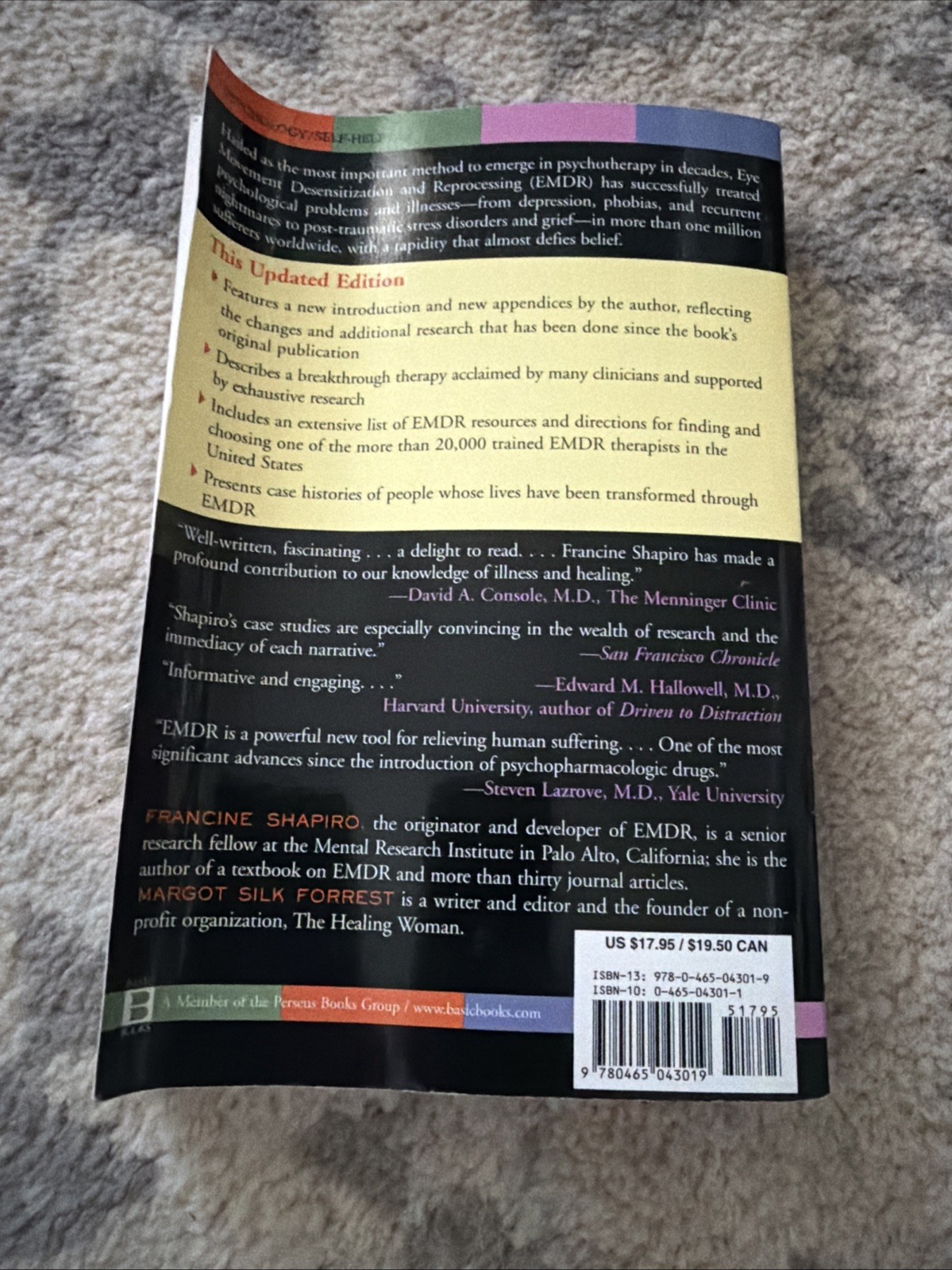 EMDR : The Breakthrough « Eye Movement » Therapy for Overcoming Anxiety, Stress, a