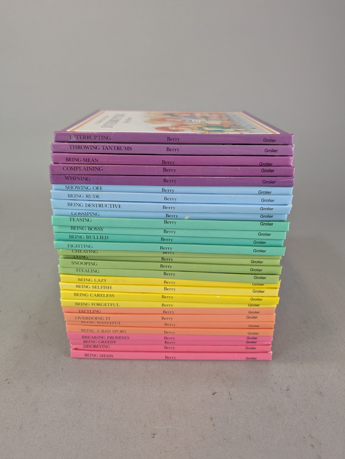 Help Me Be Good Joy Berry Hardcover Childrens Book Lot of 29 Complete Set