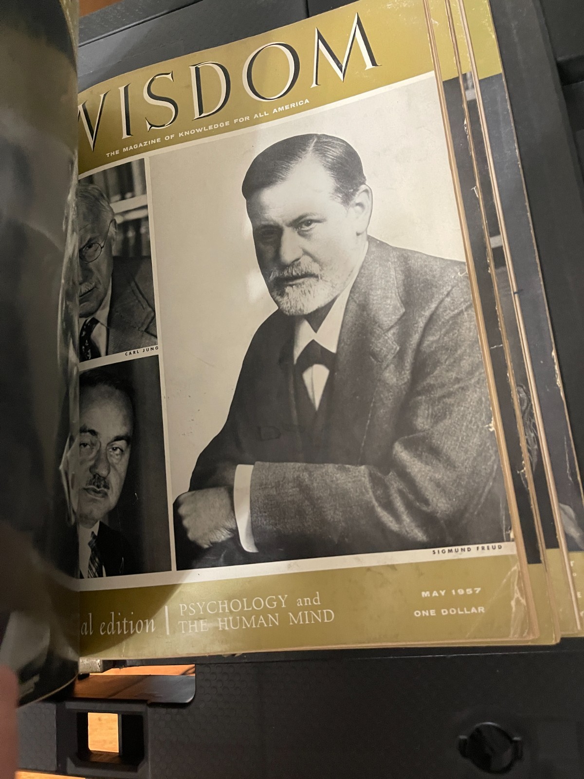 WISDOM Magazine 1957 Lot Of 8 Volume Two Freud, Roosevelt, Eisenhower