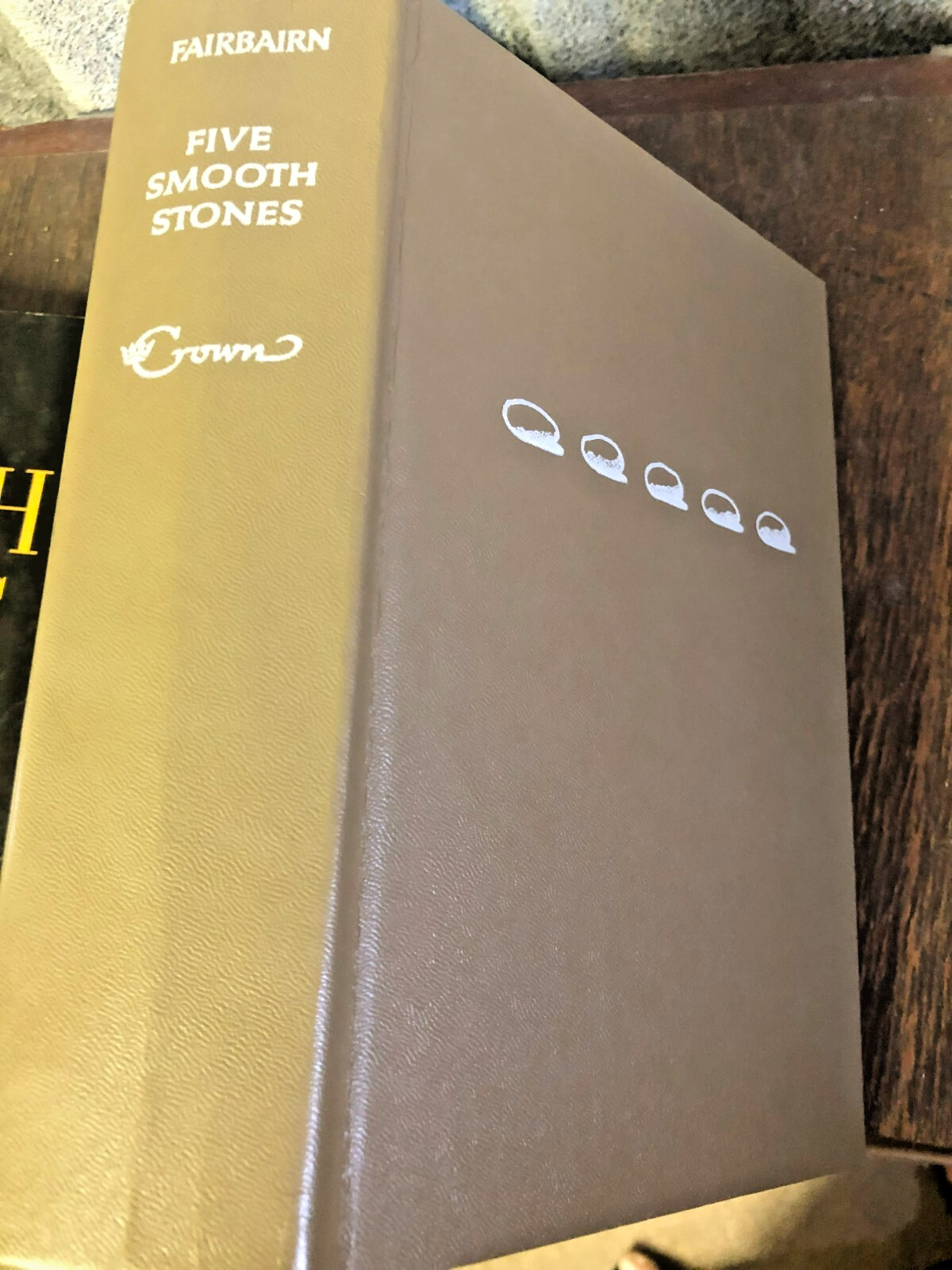 RARE 1966! Five Smooth Stones by Ann Fairbairn Hardcover w/DJ BCE