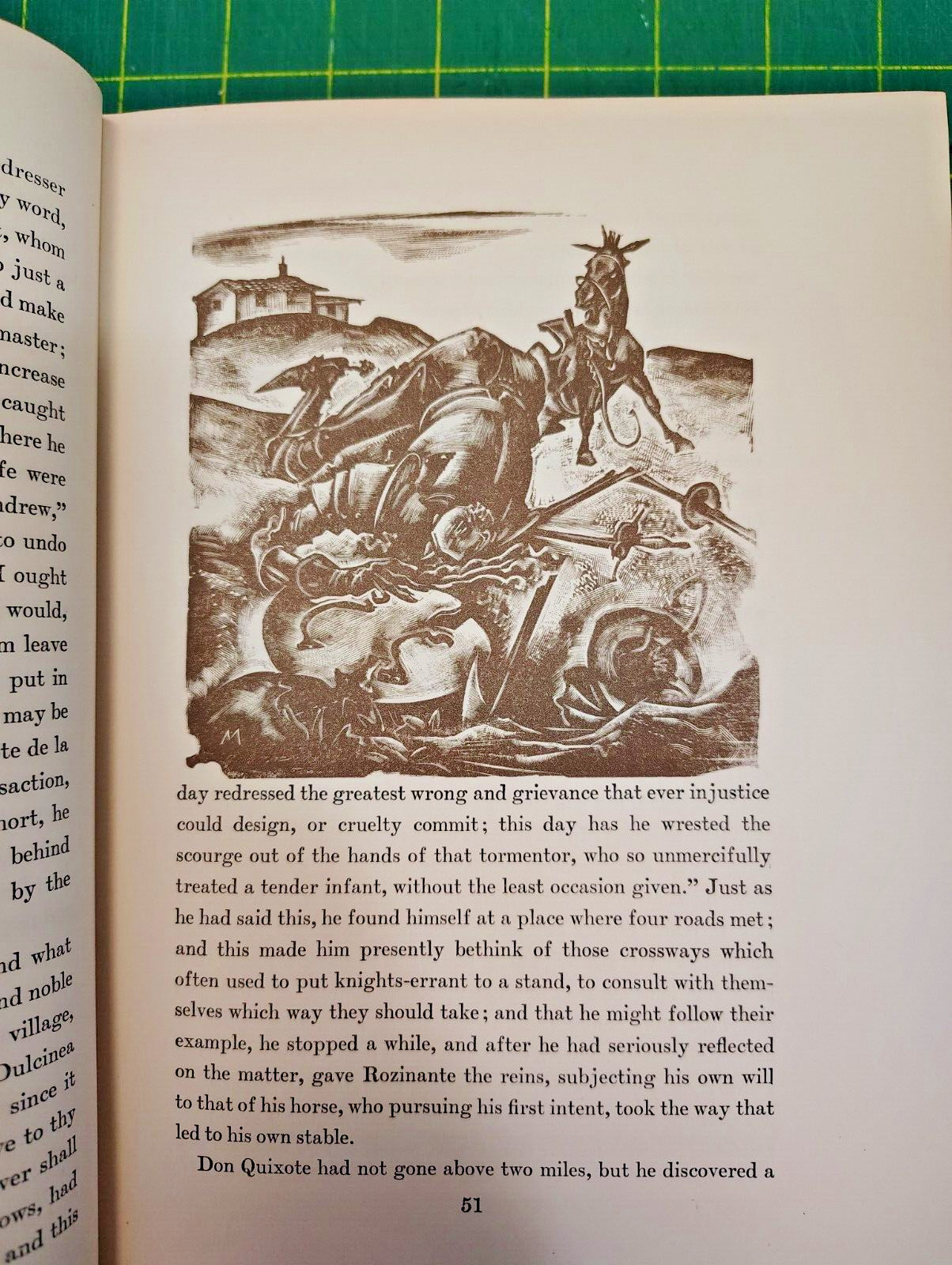Don Quixote de La Mancha Random House 1941 Illustrated by Hans Alexander Mueller