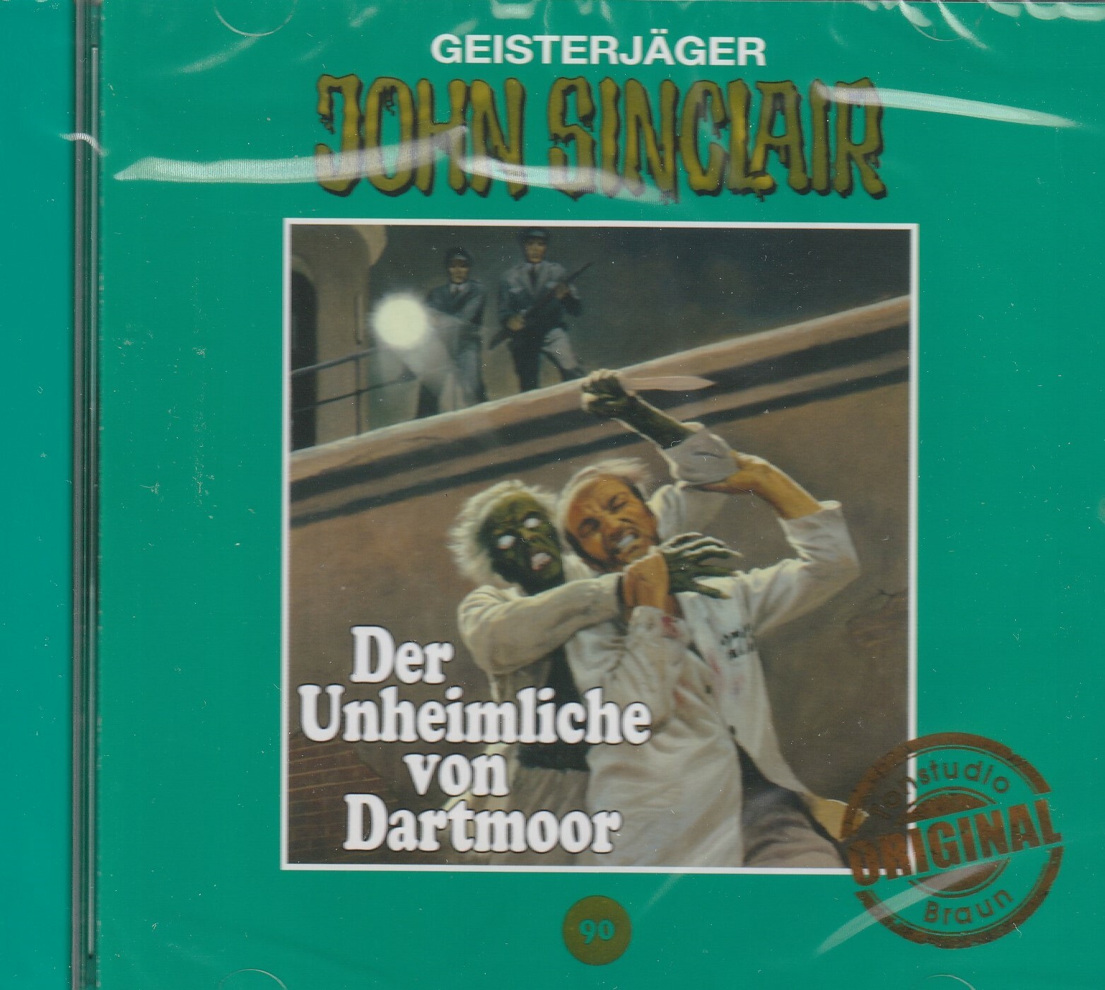 JOHN SINCLAIR CD Teil 90 – Der Unheimliche von Dartmoor – TONSTUDIO BRAUN – NEU