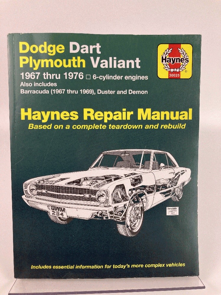 Dodge Dart & Plymouth Valiant covering Dodge Dart, Demon, Plymouth Valiant, Du..