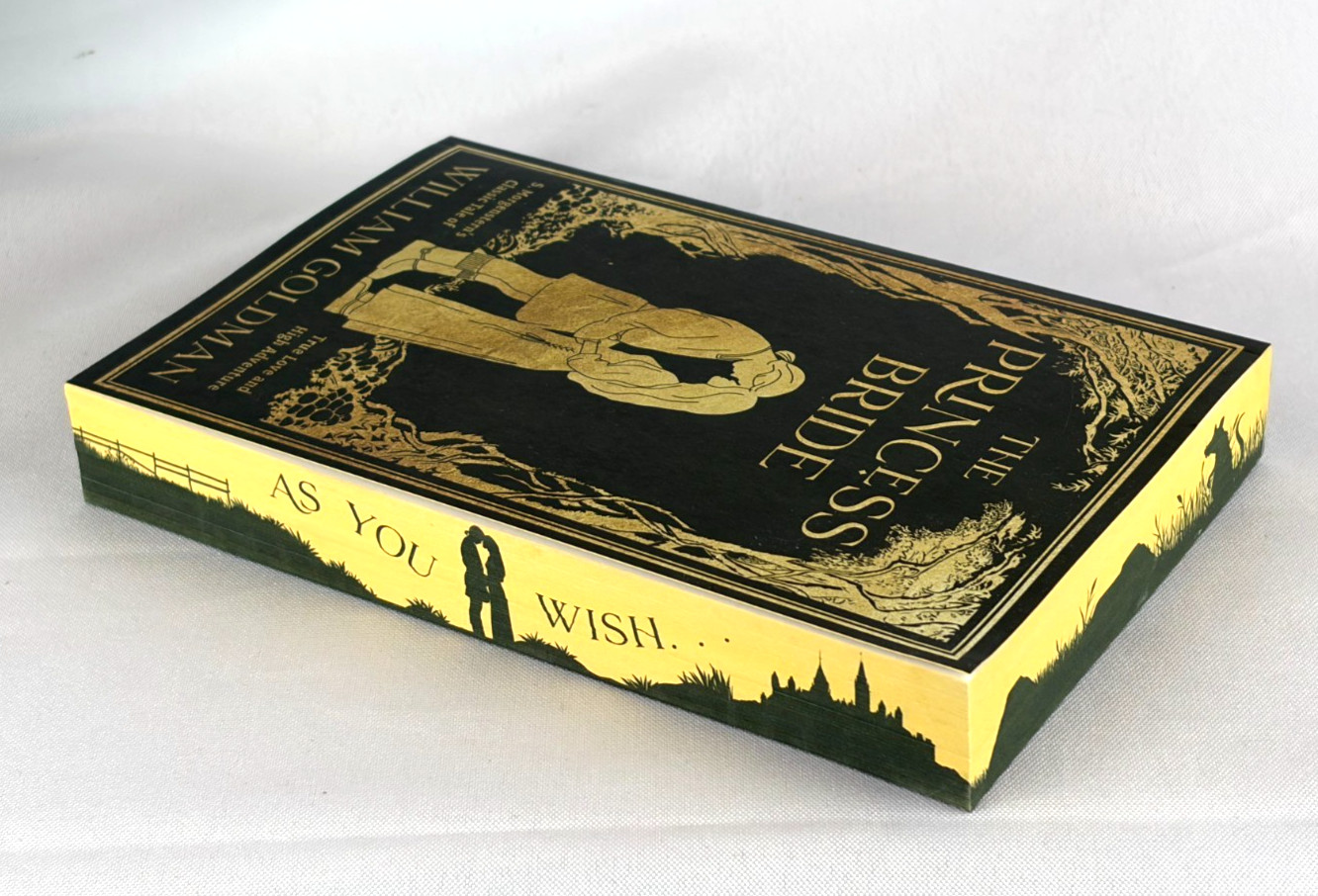 THE PRINCESS BRIDE by William Goldman Deluxe Limited Sprayed Edges Edition *New*