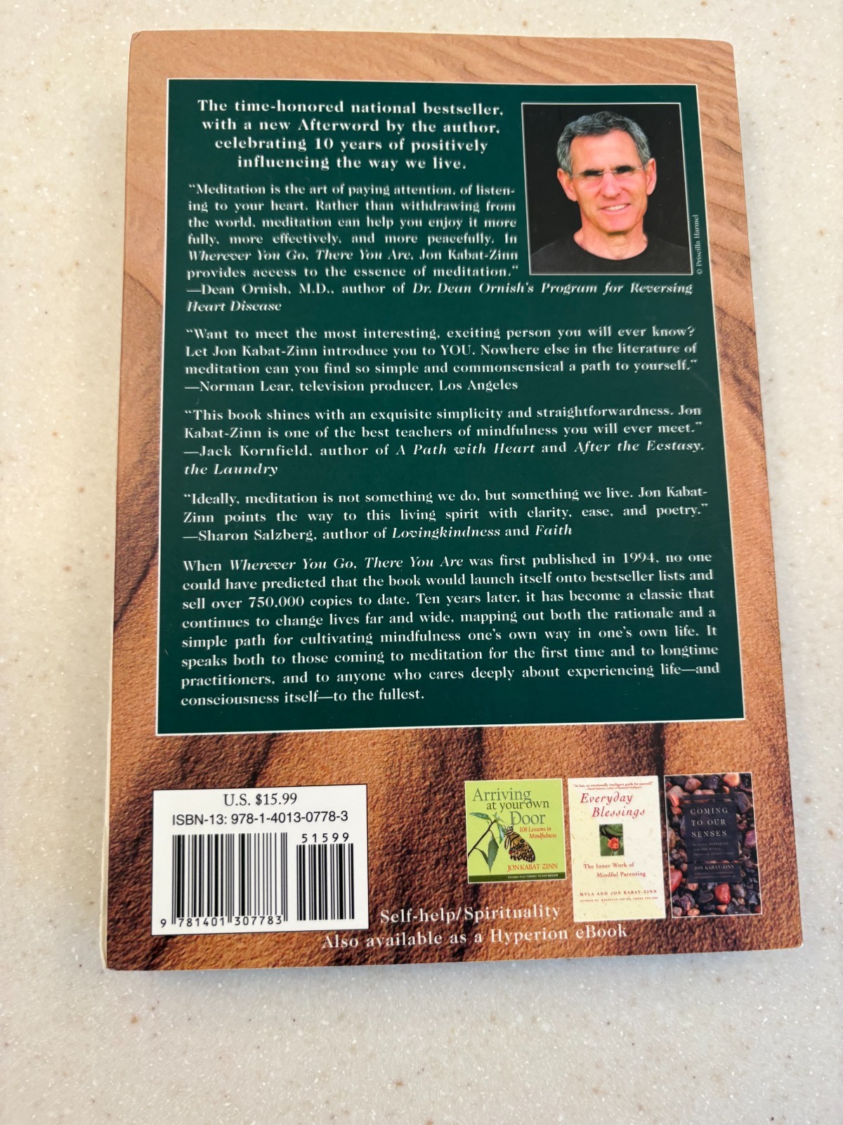 Jon Kabat-Zinn, Wherever You Go There You Are (10th Anniversary Edition)