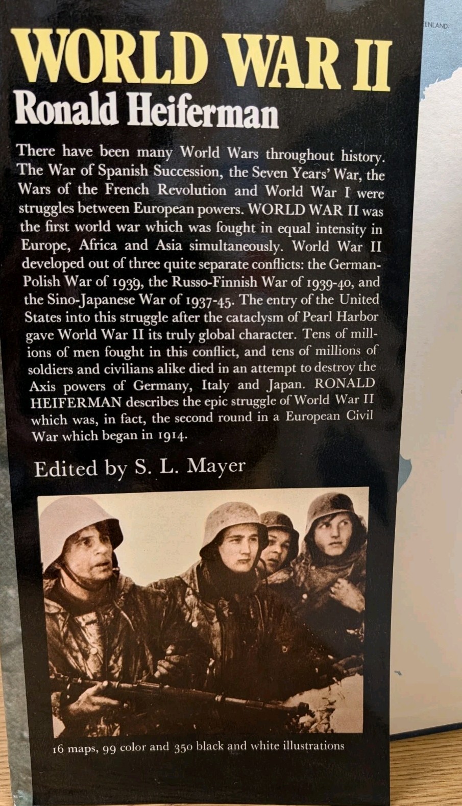 World War 2 WW2 Ronald Heiferman HC Army Military Germany 1973