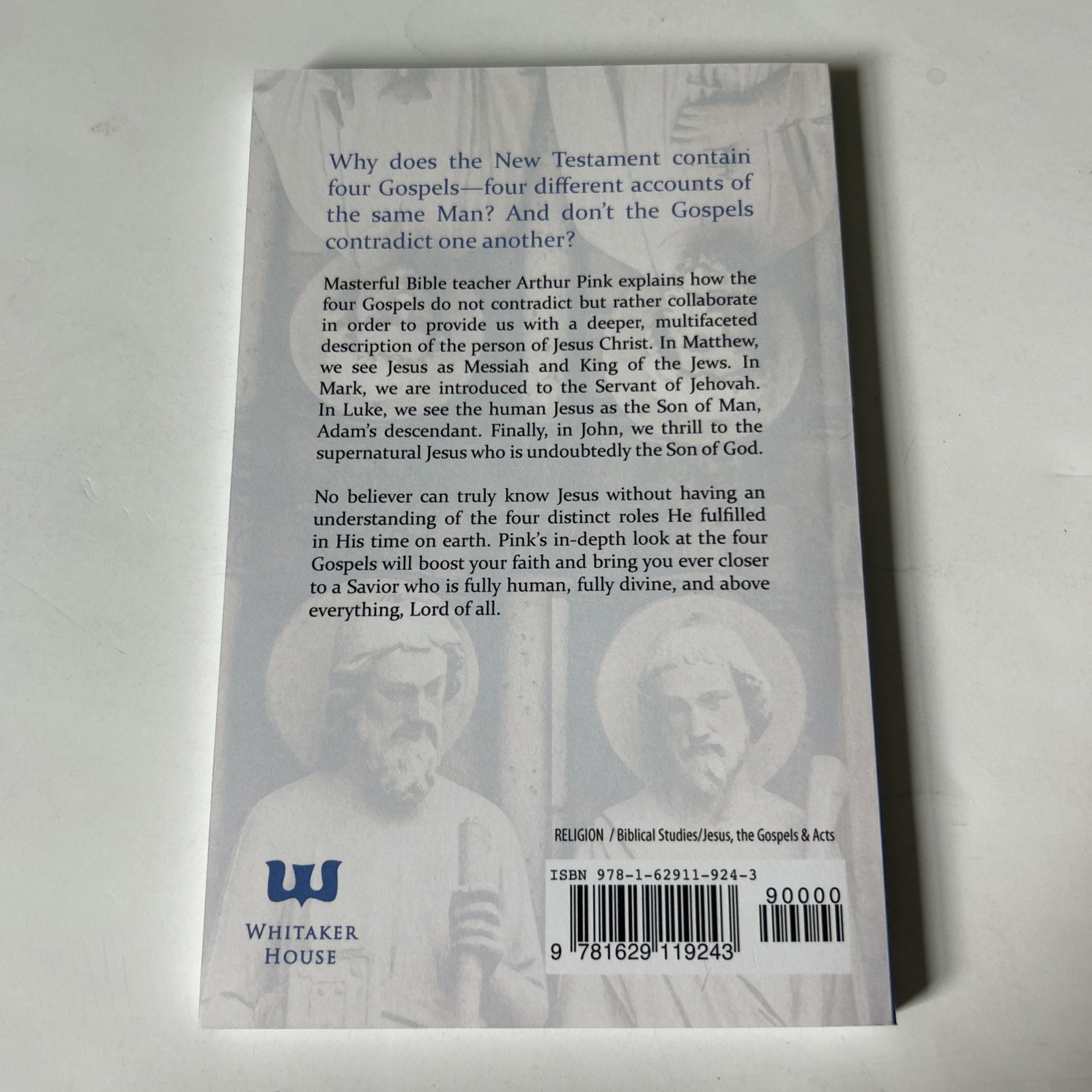 Whitaker House Why Four Gospels? – A.W. Pink-Bible-Jesus-Matthew-Mark-Luke-John
