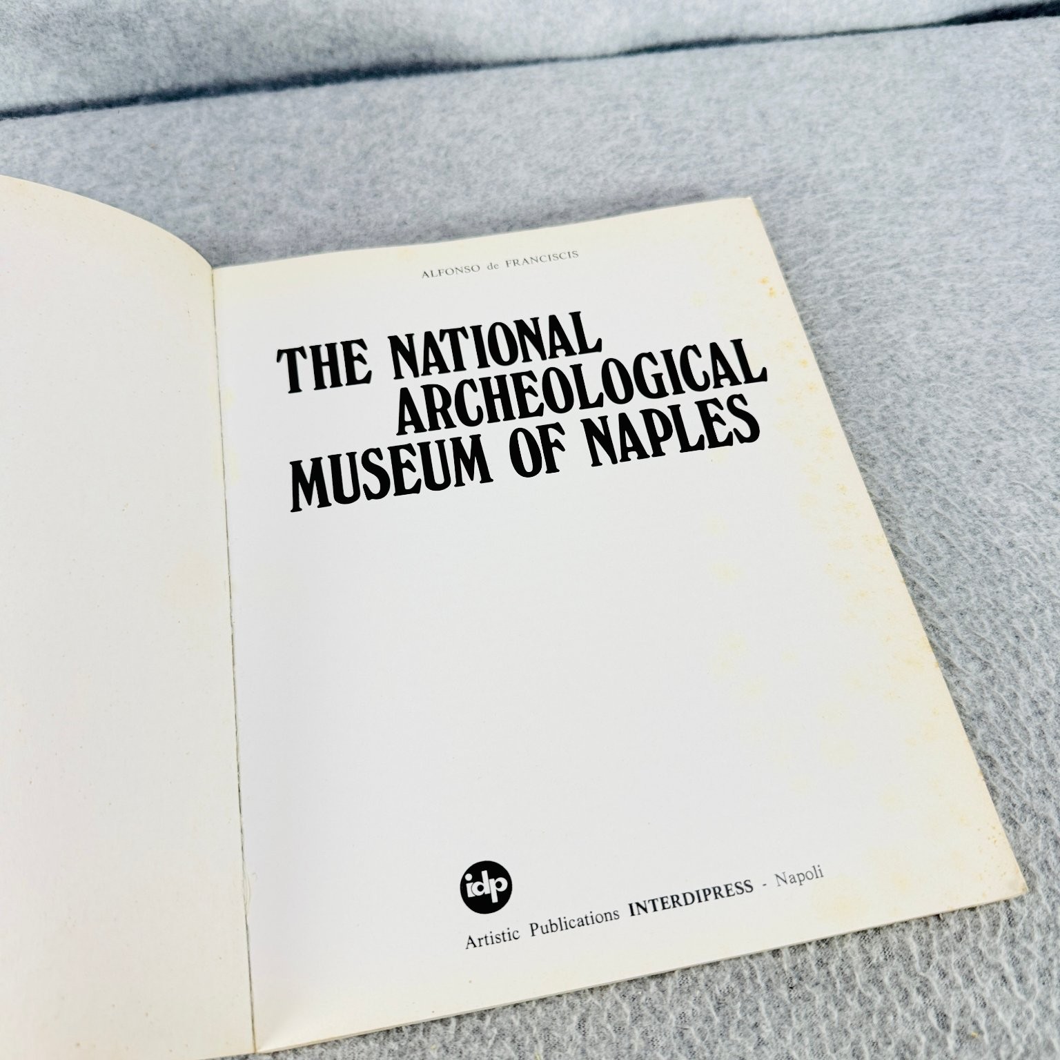 National Archeological Museum of Naples Alfonso De Franciscis 1972 Interdipress