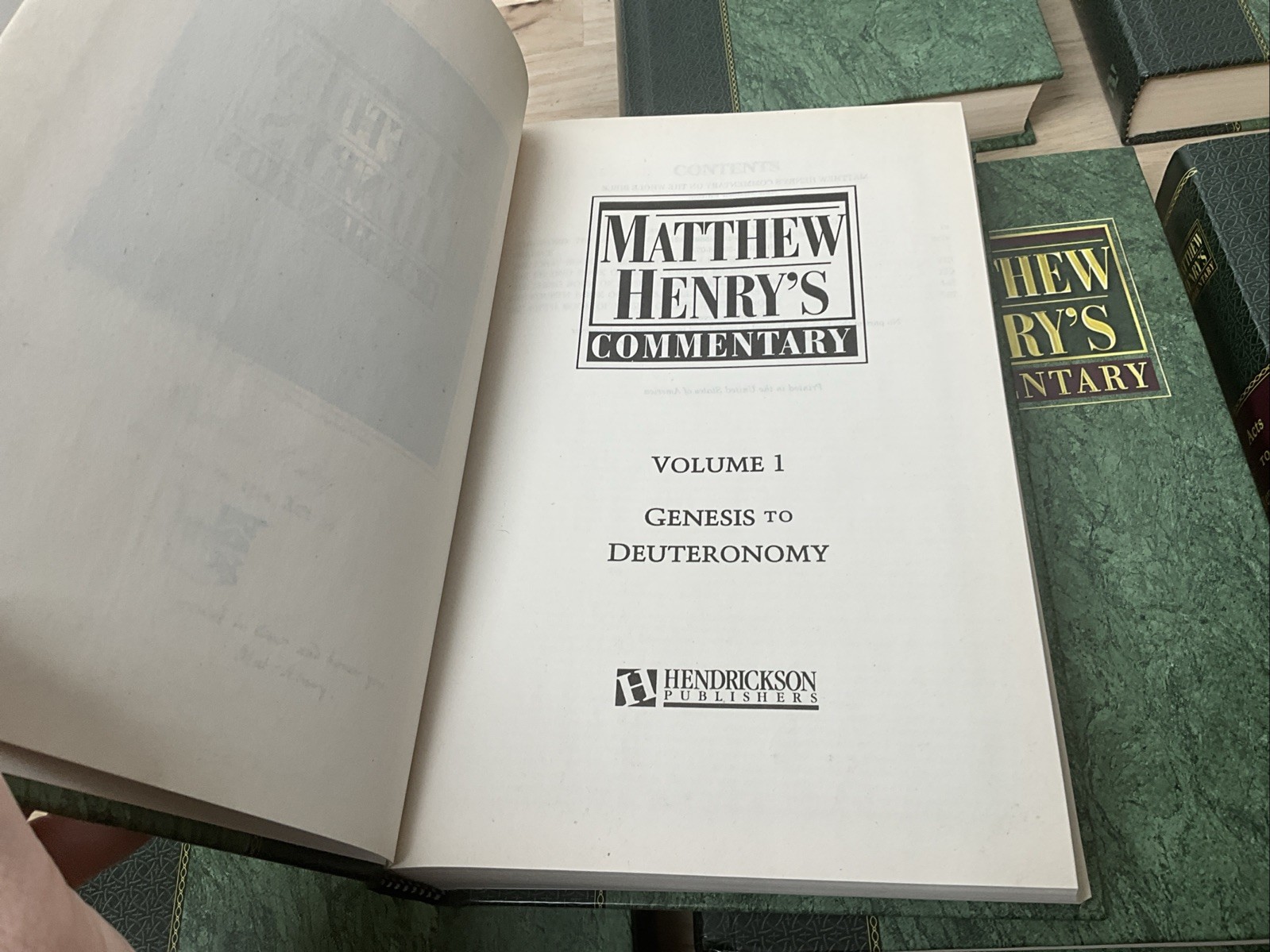 Matthew Henry&rsquo;s Commentary on the Whole Bible – Modern Edition – 2006