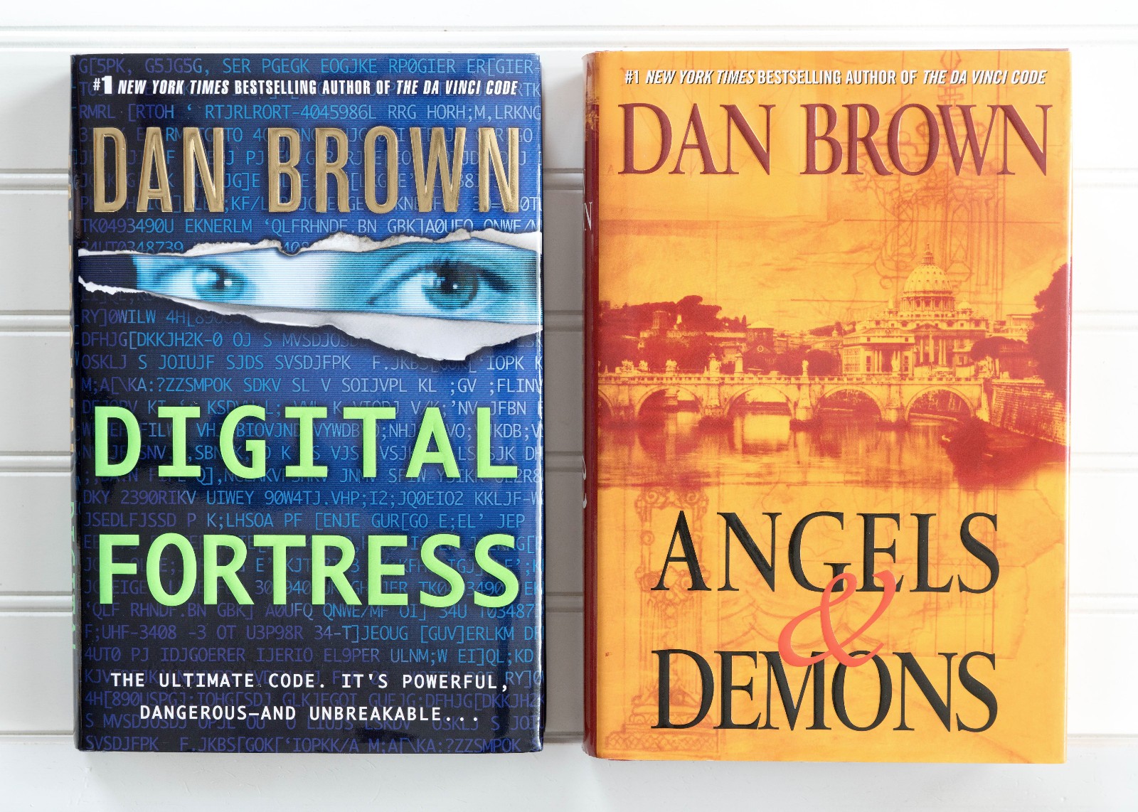 Dan Brown Complete Lot of 8 Set HARDCOVER Books Robert Langdon Series (#1-6)