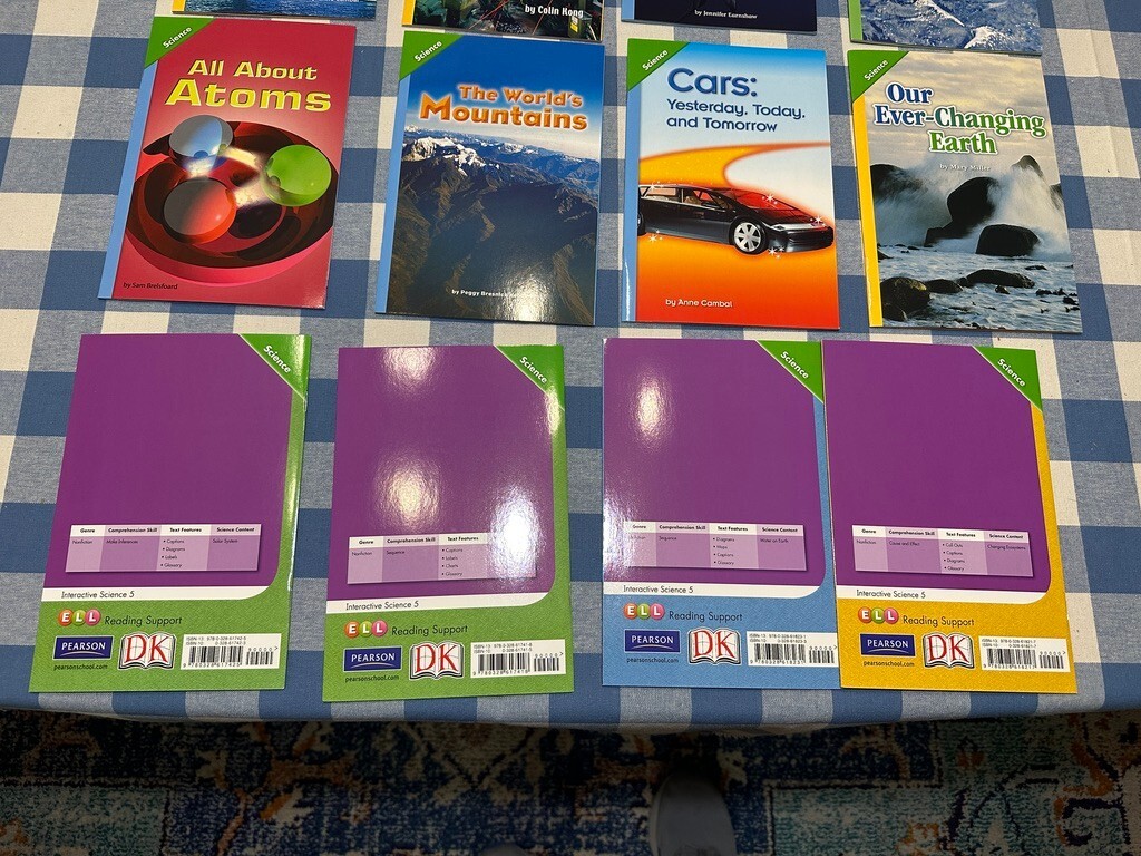 Lot 16 DK Readers Science ELL Interactive Science Homeschool Level 5