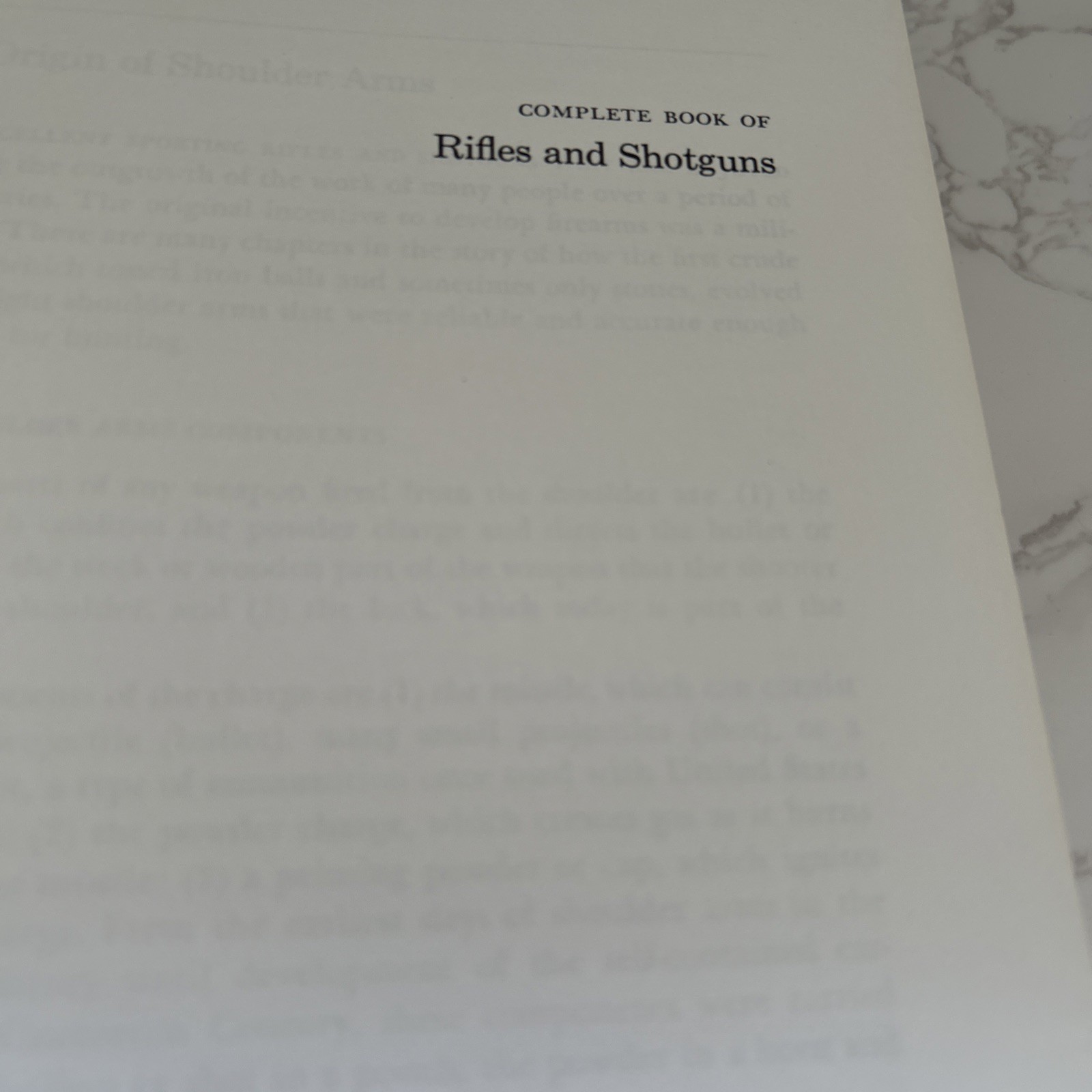 THE COMPLETE BOOK OF RIFLES AND SHOTGUNS, 1961, JACK O&rsquo;CONNOR, OUTDOOR LIFE