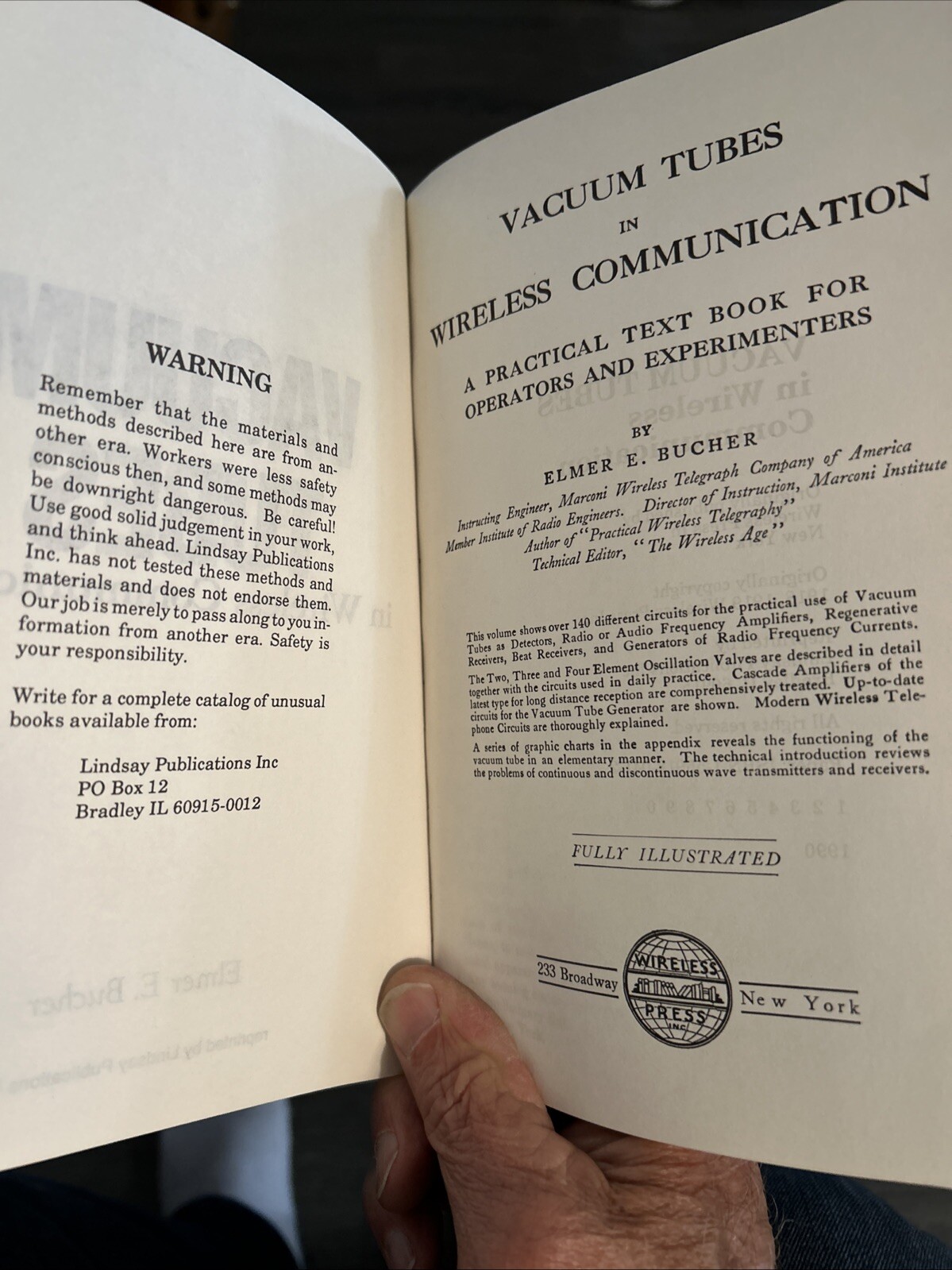 Vacuum Tubes in Wireless Communication – by Elmer E. Bucher, Paperback