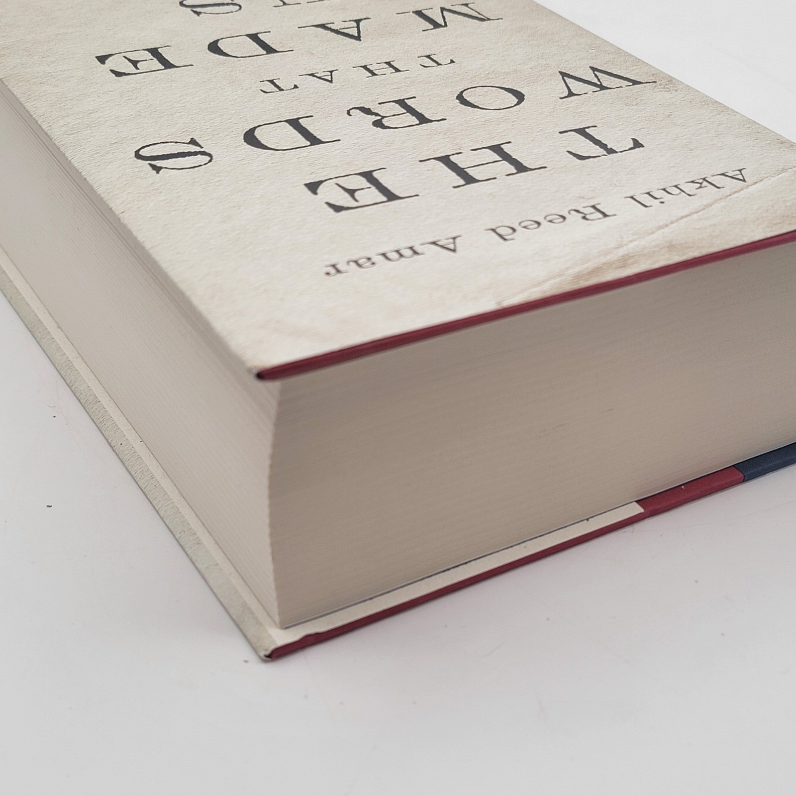 Signed Akhil Amar The Words That Made Us Hardcover Signed 1st Ed History Law Ex