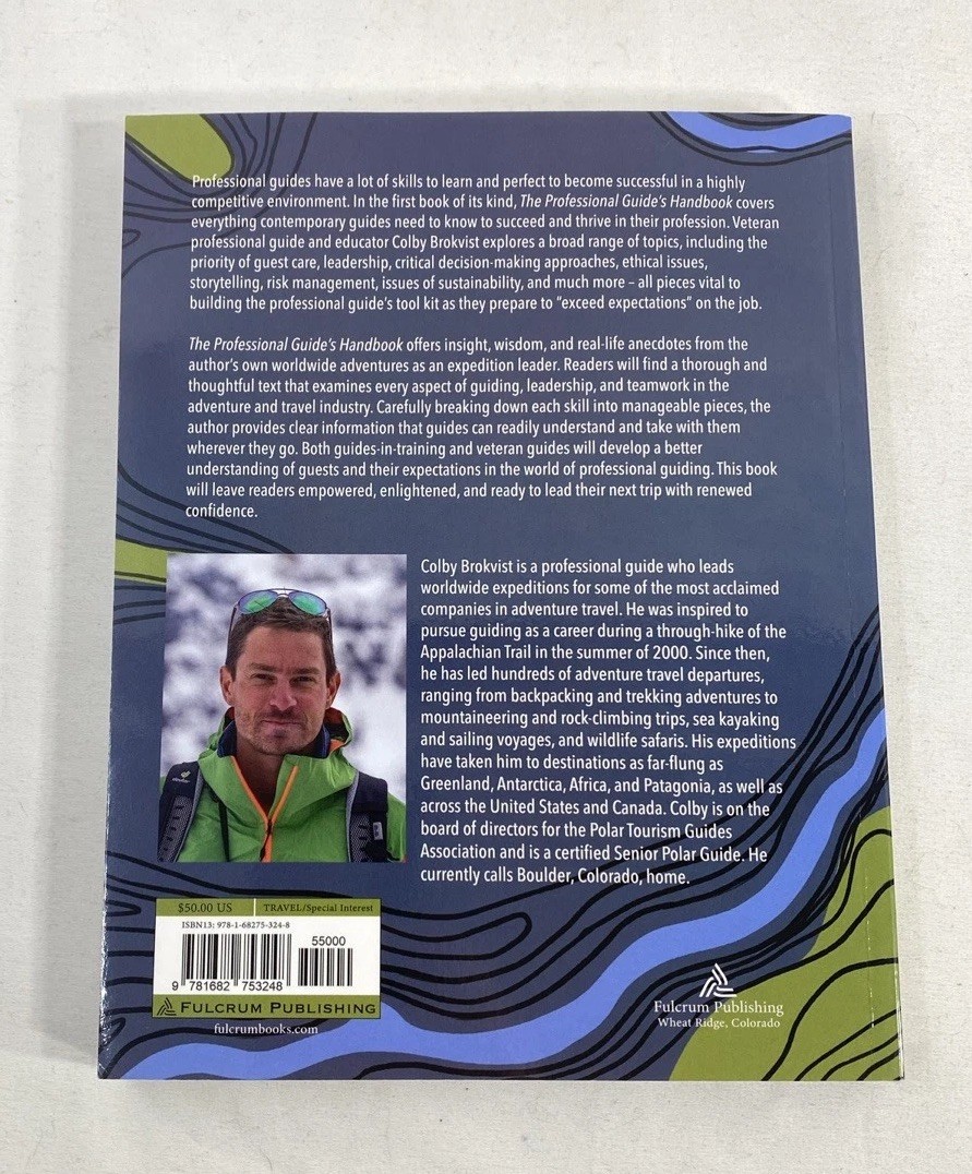 The Professional Guide&rsquo;s Handbook ~ Colby Brokvist ~ c2022 ~ PB ~ VG