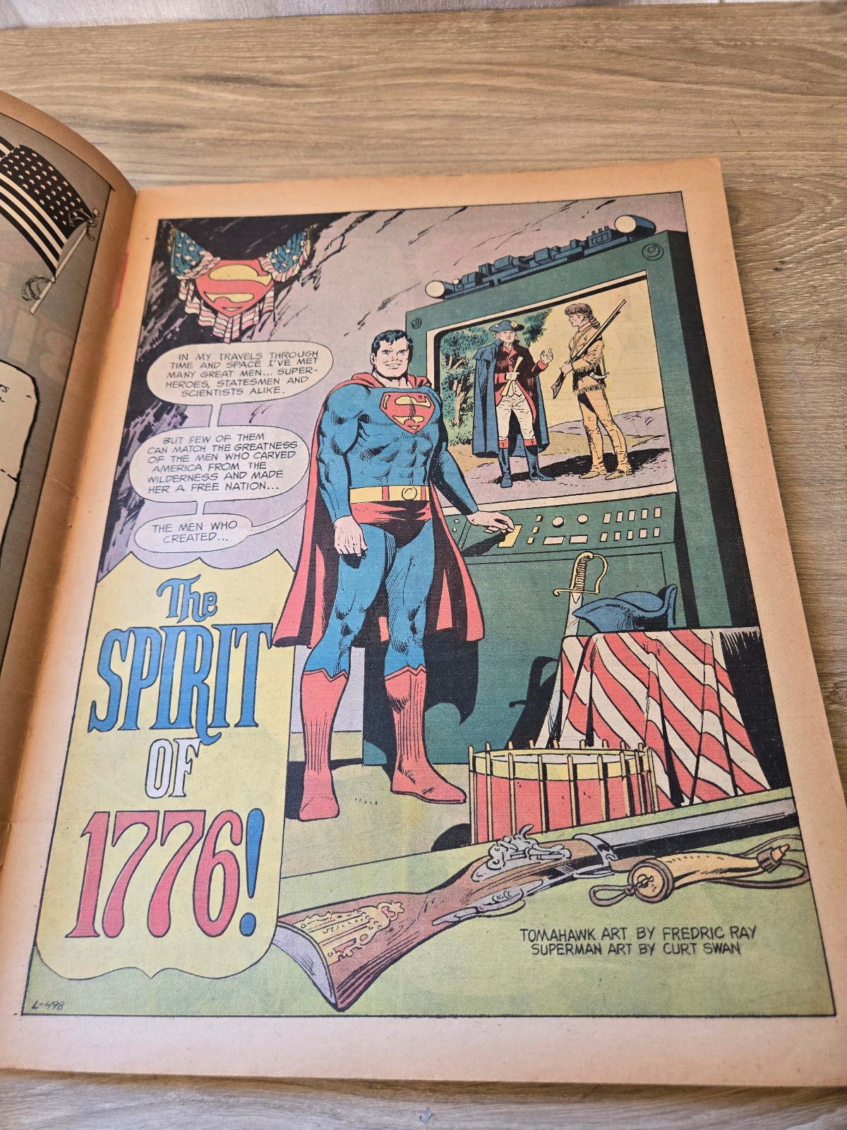 Limited Collectors&rsquo; Edition SUPERMAN SALUTES THE BICENTENNIAL