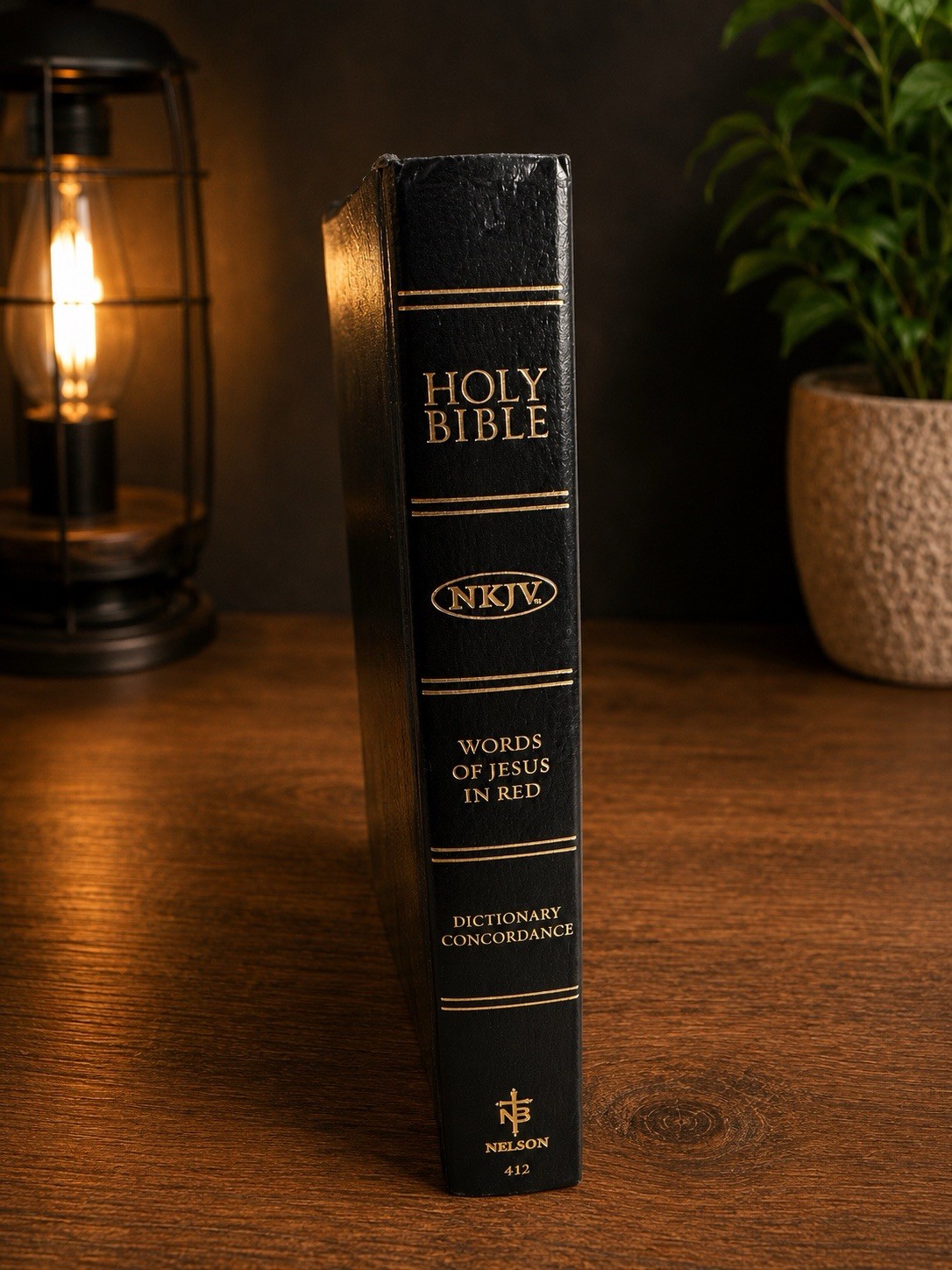 Thomas Nelson NKJV Holy Bible Dictionary Concordance Words of Jesus in Red