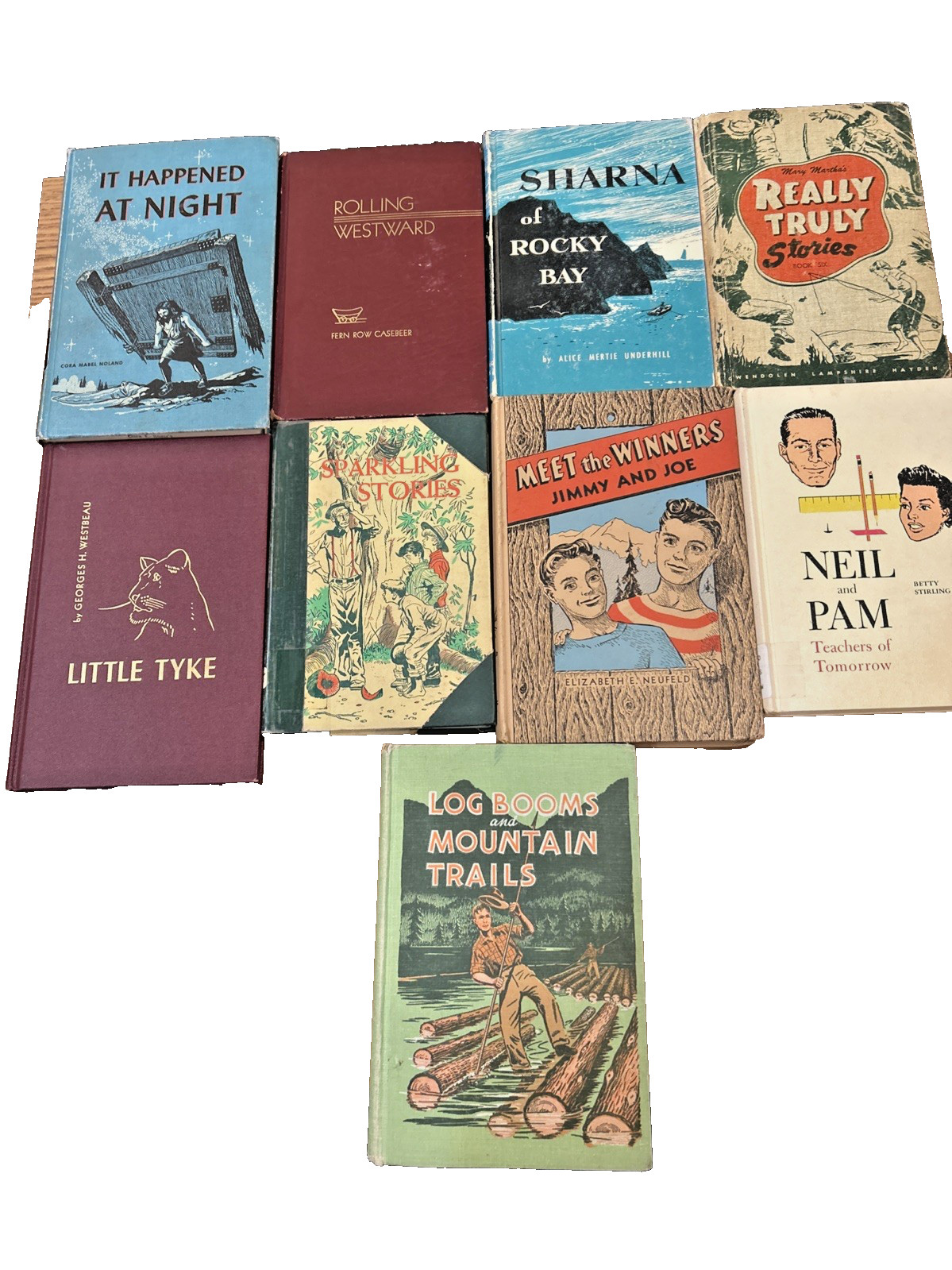 9 Adventist Heritage books from 1950s, Mission Stories, Nature, Adventure +more