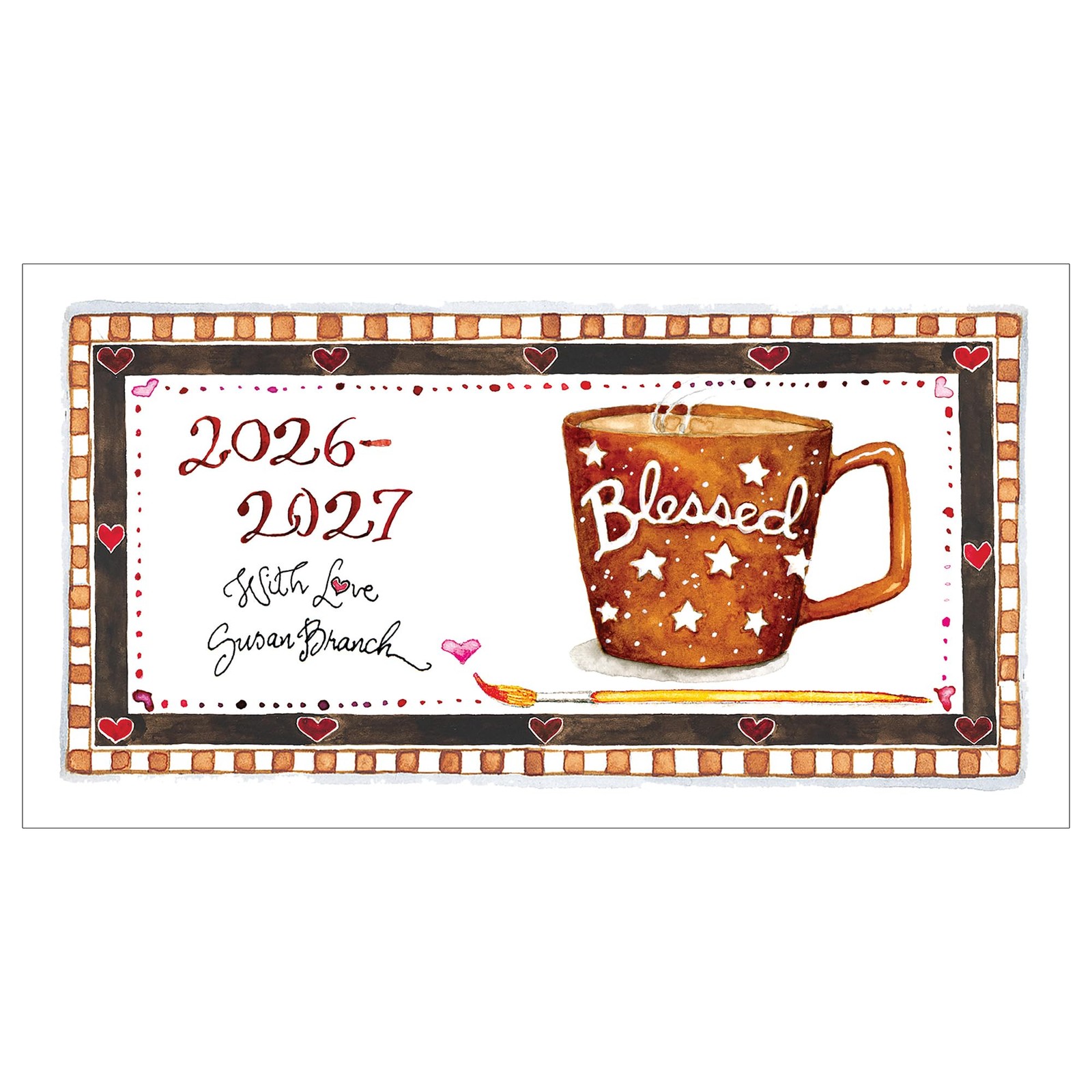TF Publishing 2026-2027 Susan Branch Small Monthly Pocket Planner 3.5×6.5in