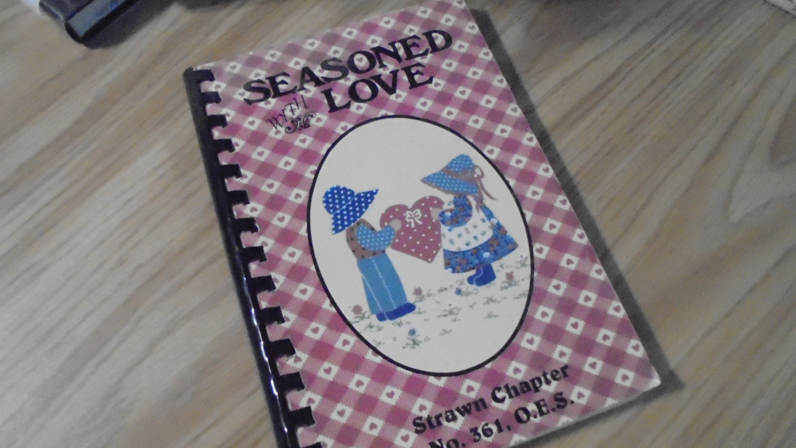 Seasoned With Love Cookbook Strawn 361 spiral bound
