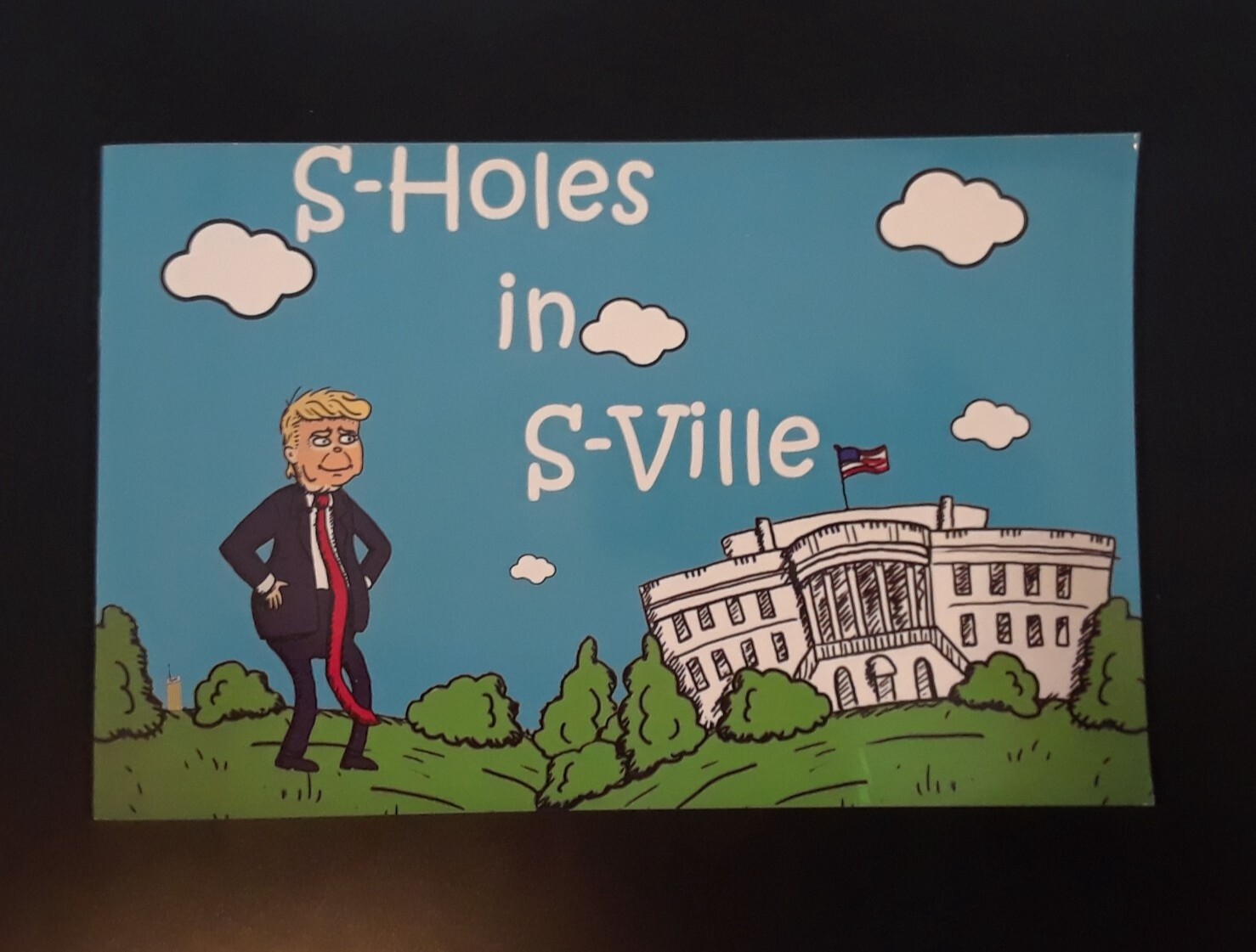 Donald Trump Childrens Book S-Holes in S-Ville. Also sell Winners Aren&rsquo;t losers 